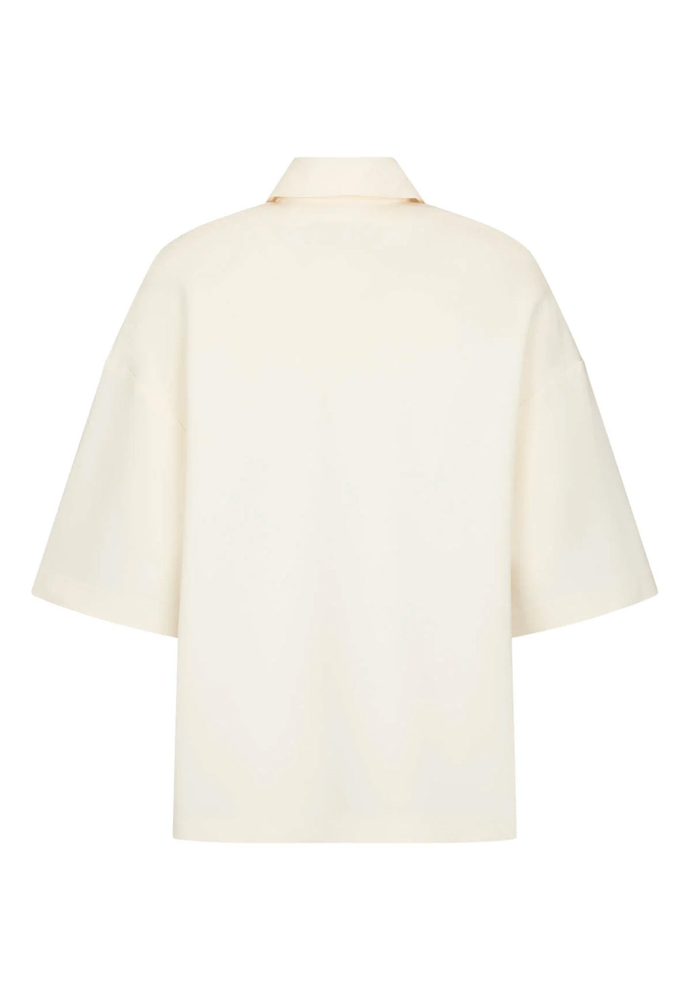 Short Sleeve Orwell Polo - Cream