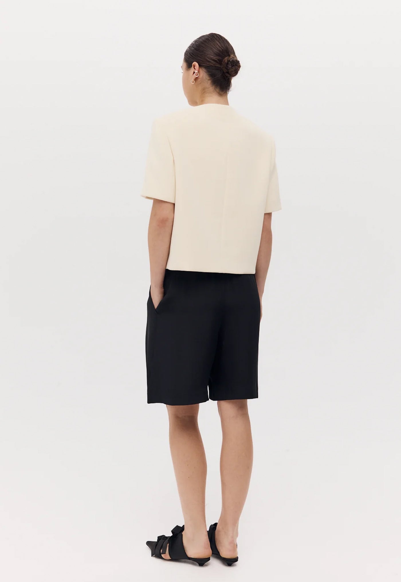 Short Sleeve Tilmens Jacket - Bone