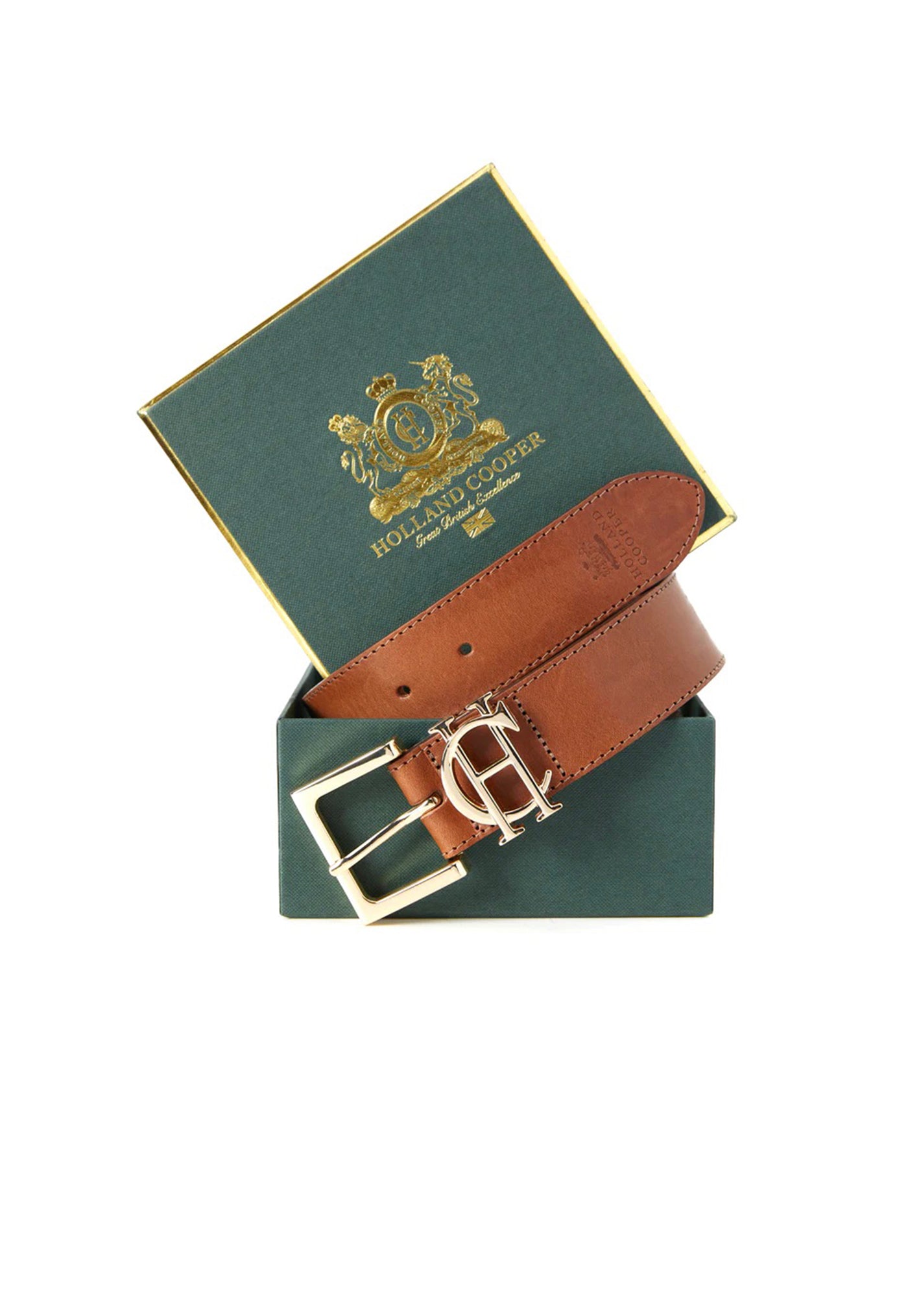 HC Classic Logo Belt - Tan sold by Angel Divine