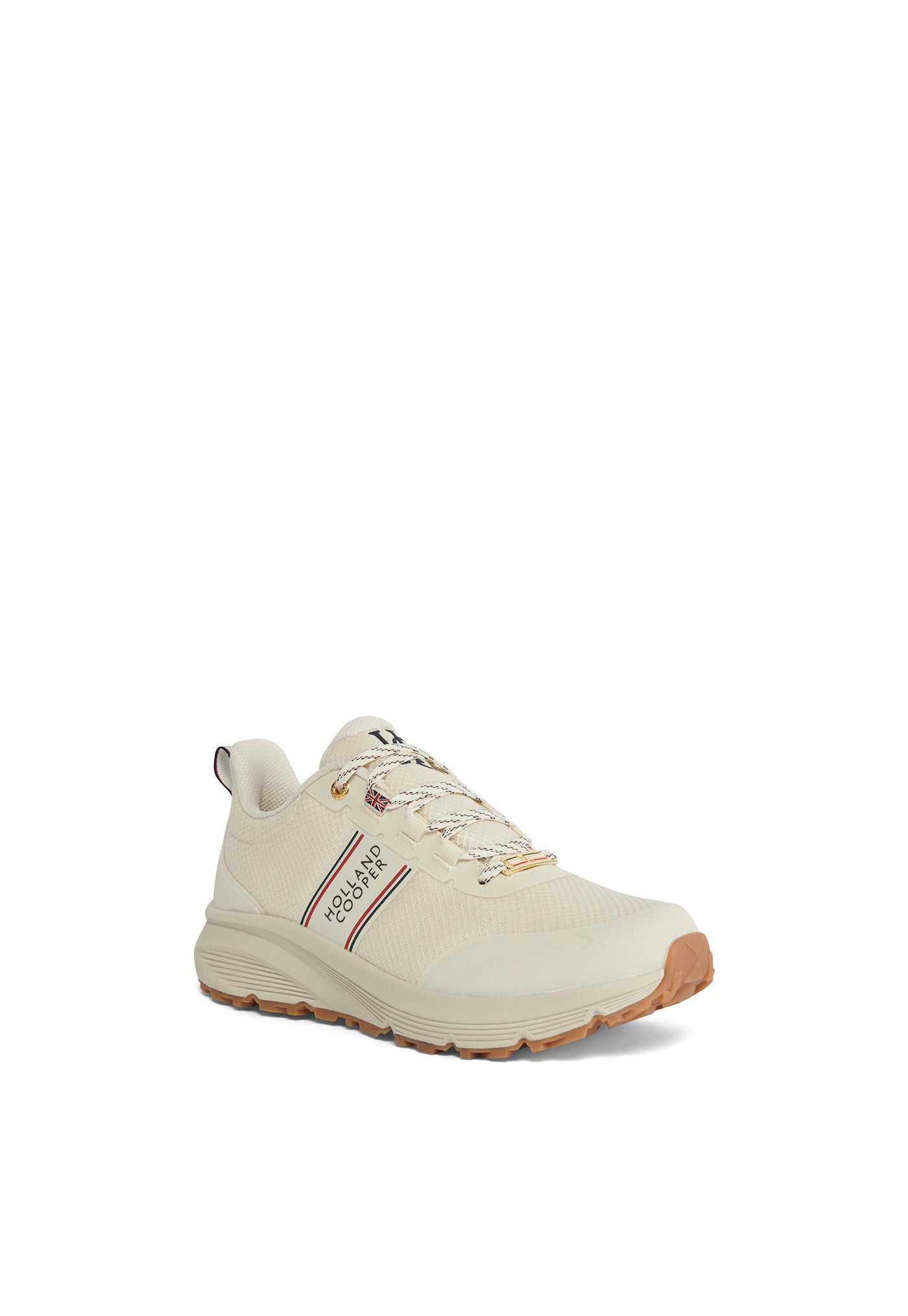Burghley Waterproof Trainer - Ecru