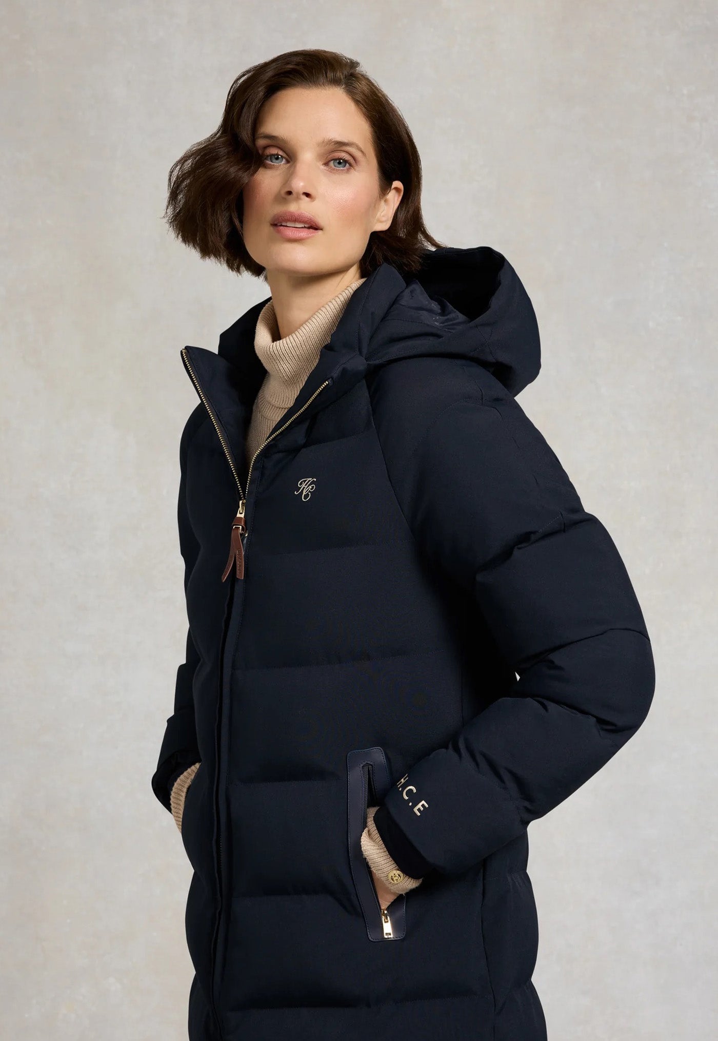 Chiltern Longline Yard Coat - Ink Navy