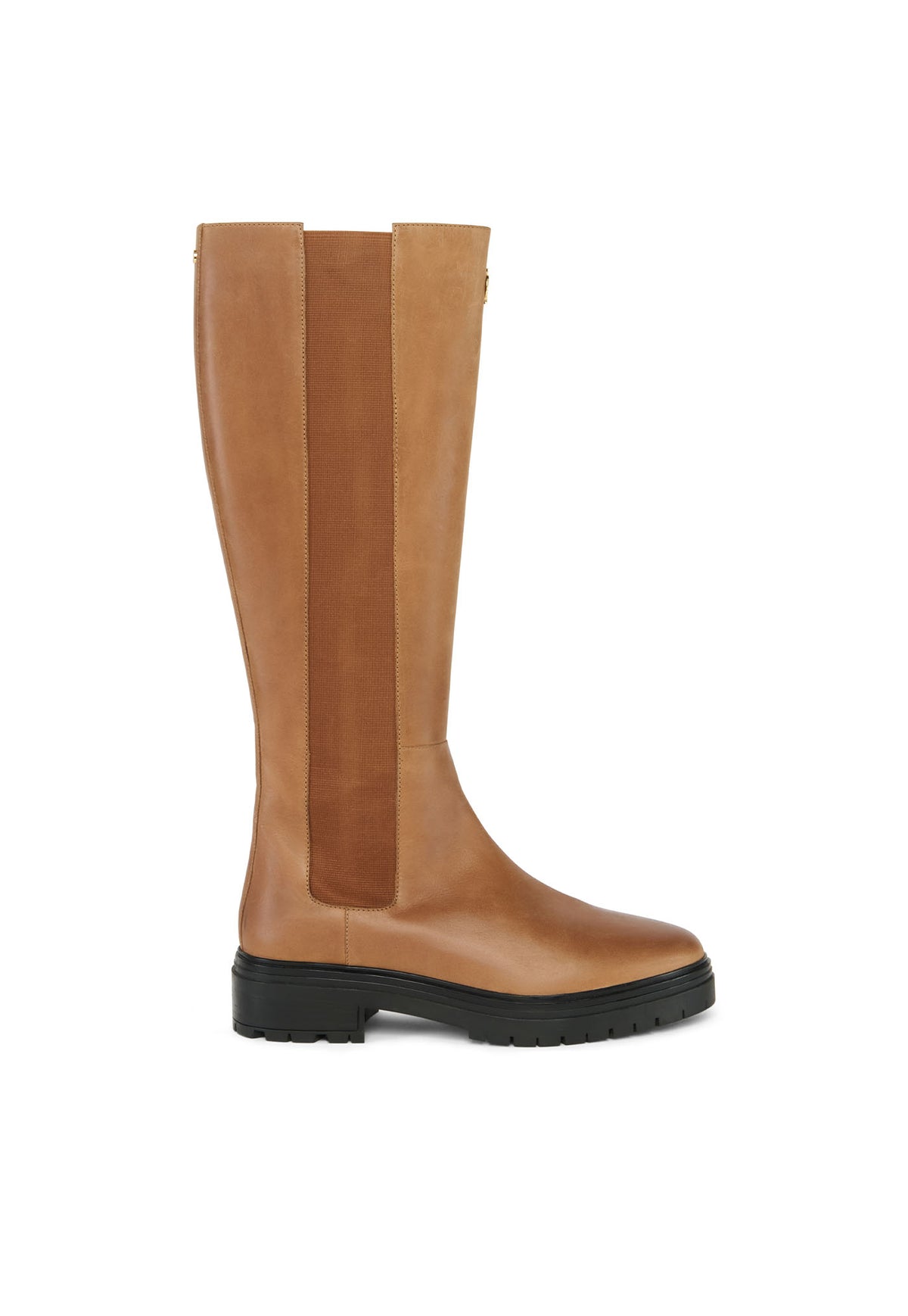 Astoria Knee Boot - Vintage Tan leather