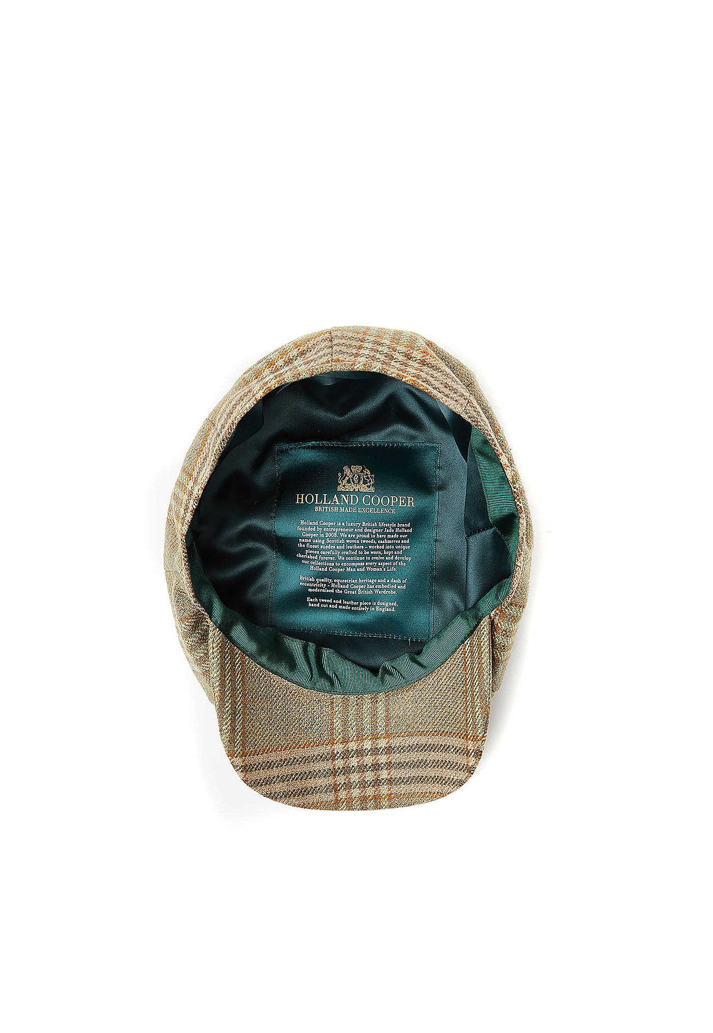 Baker Boy Tweed Cap - Leveret
