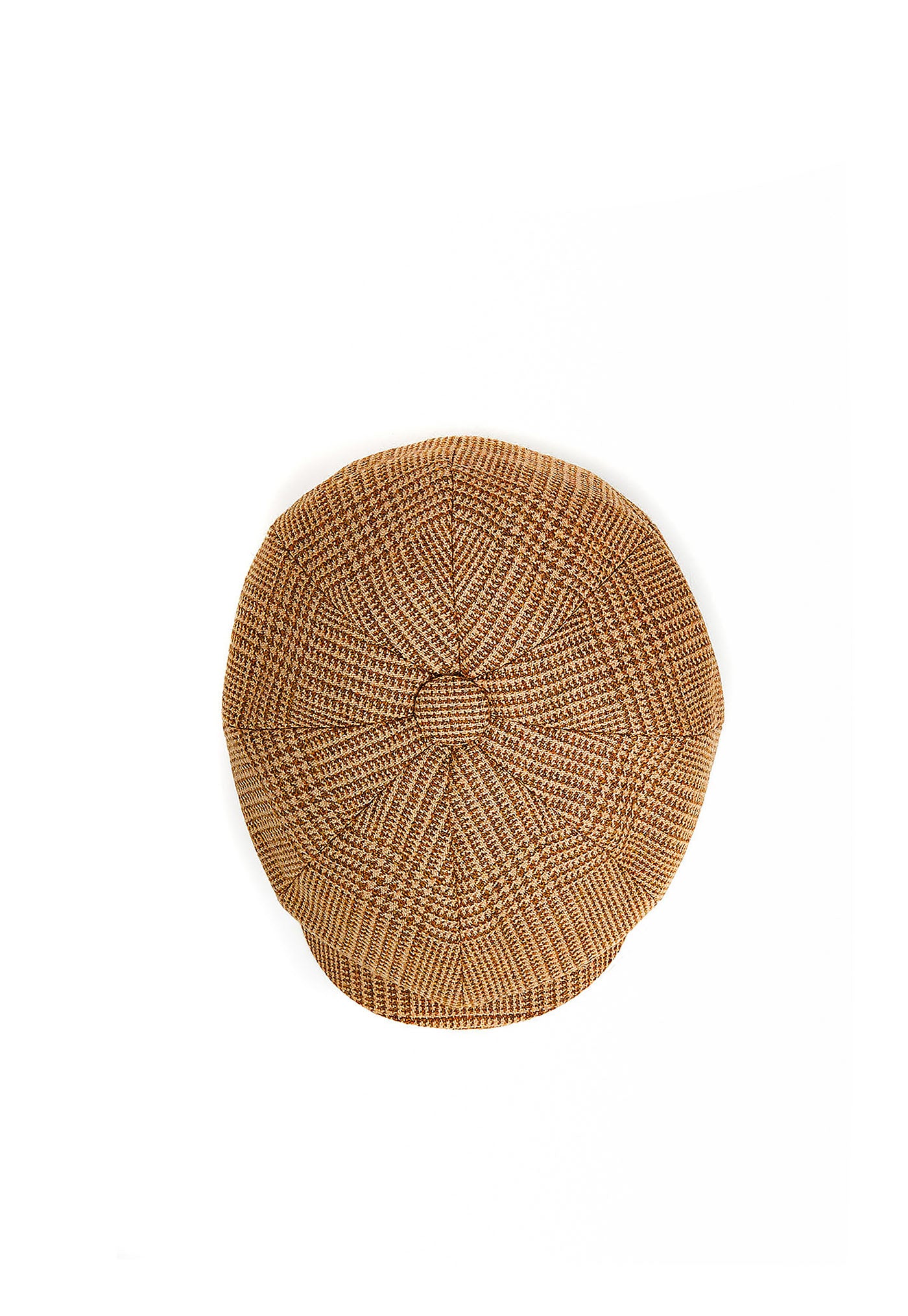 Baker Boy Tweed Cap - Tawny