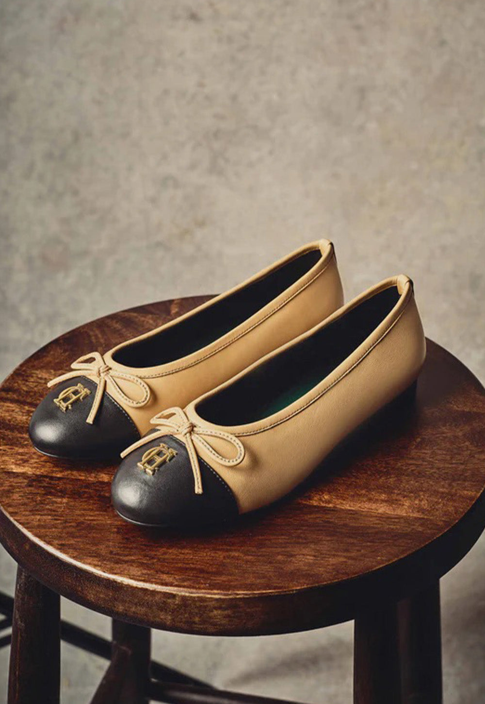 Ballet Shoe - Nude Black