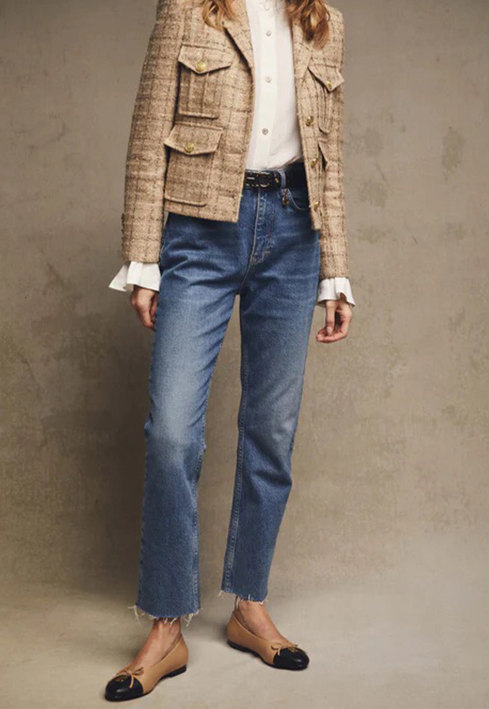 Ballet Shoe - Nude Black