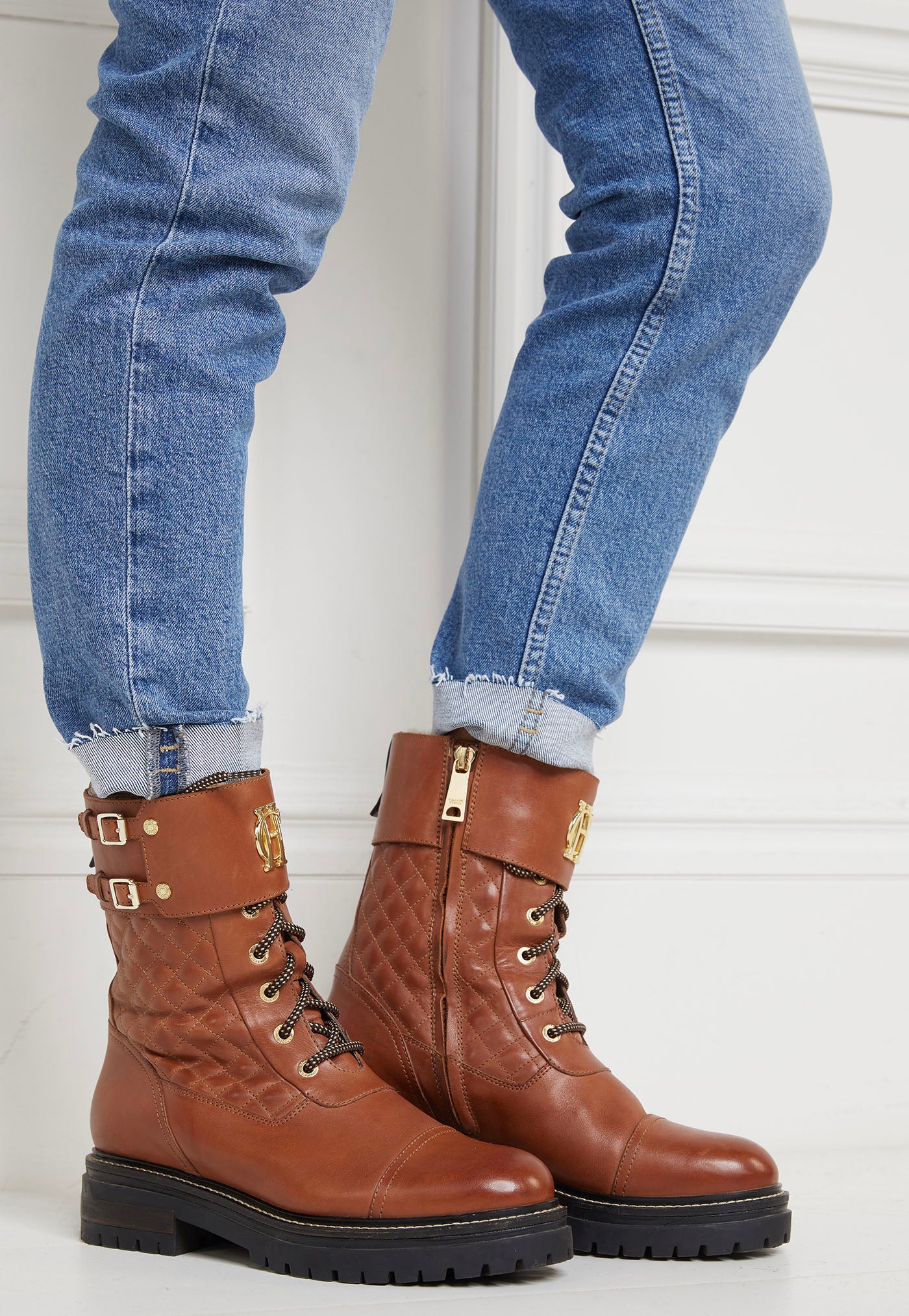 Camden Biker Boot - Tan sold by Angel Divine