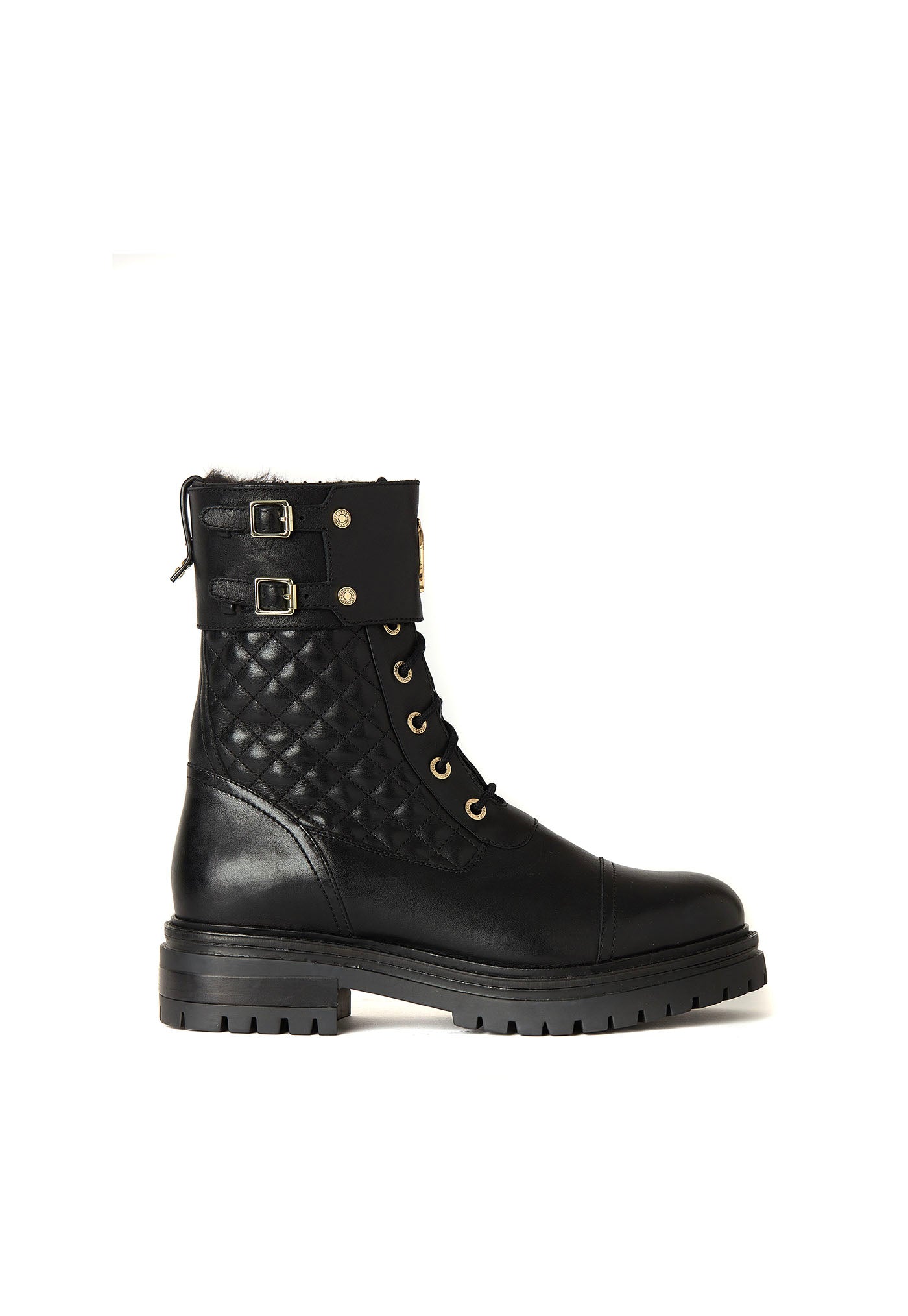 Camden Biker Boot - Black sold by Angel Divine