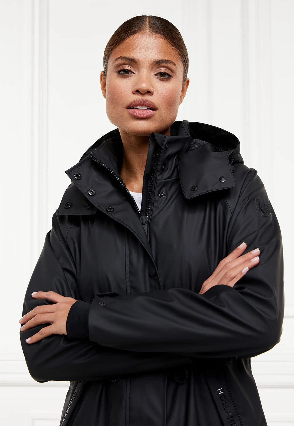 Chartwell Rain Parka - Black sold by Angel Divine