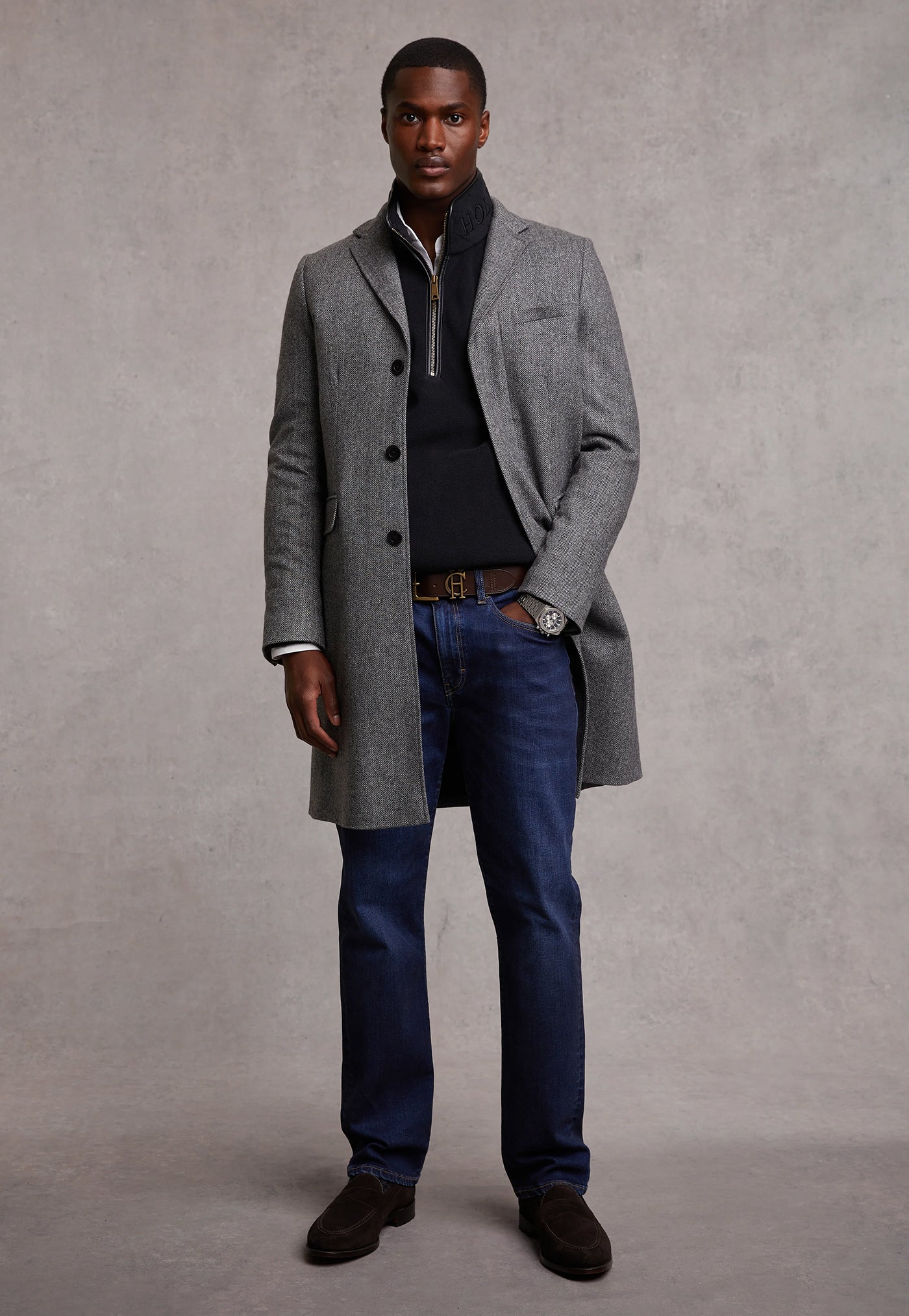 Mens Classic Straight Jean - Washed Indigo