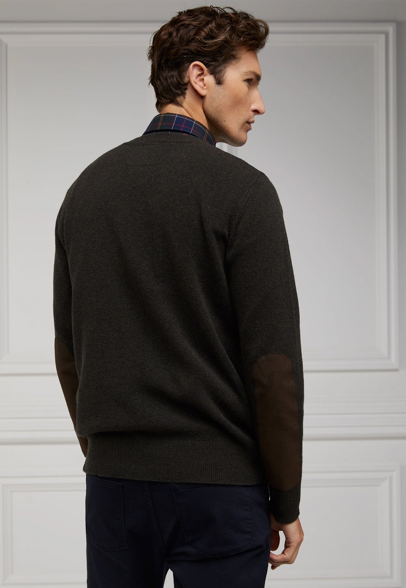 Country Crew Neck Knit - Moss
