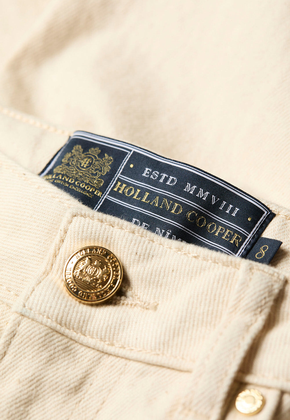 Classic Straight Jean - Oatmeal