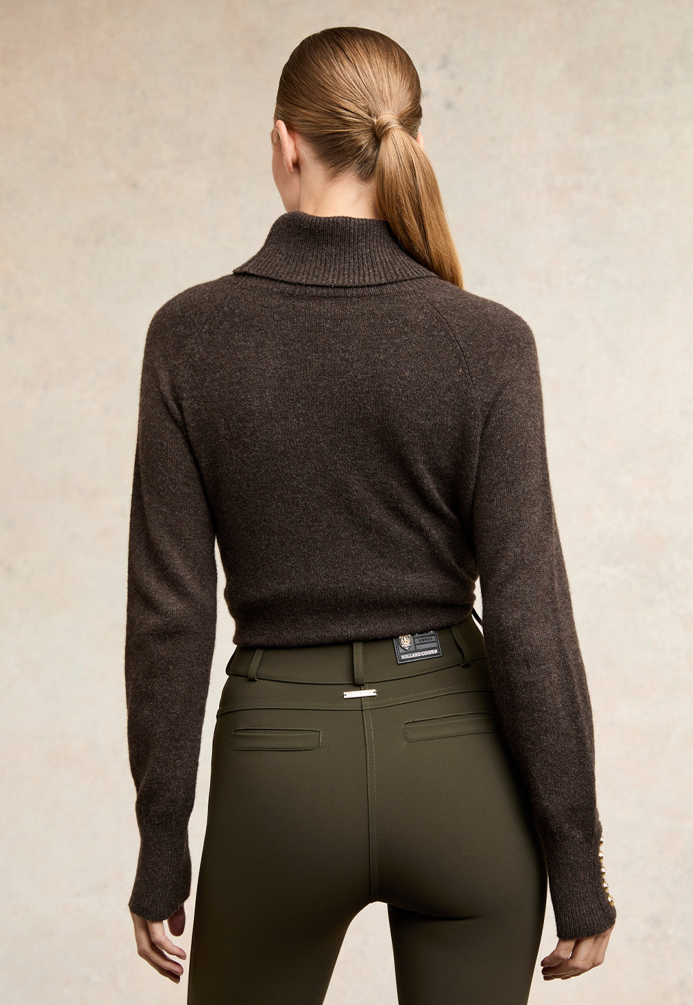 Contour Trouser - Dark Olive