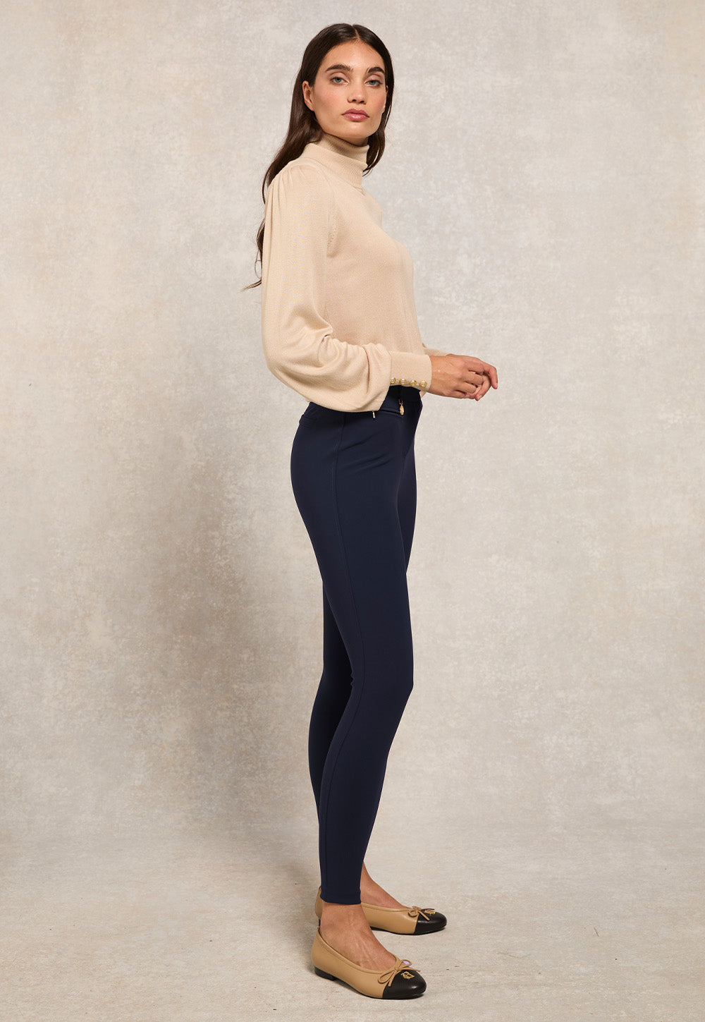 Contour Trouser - Ink Navy