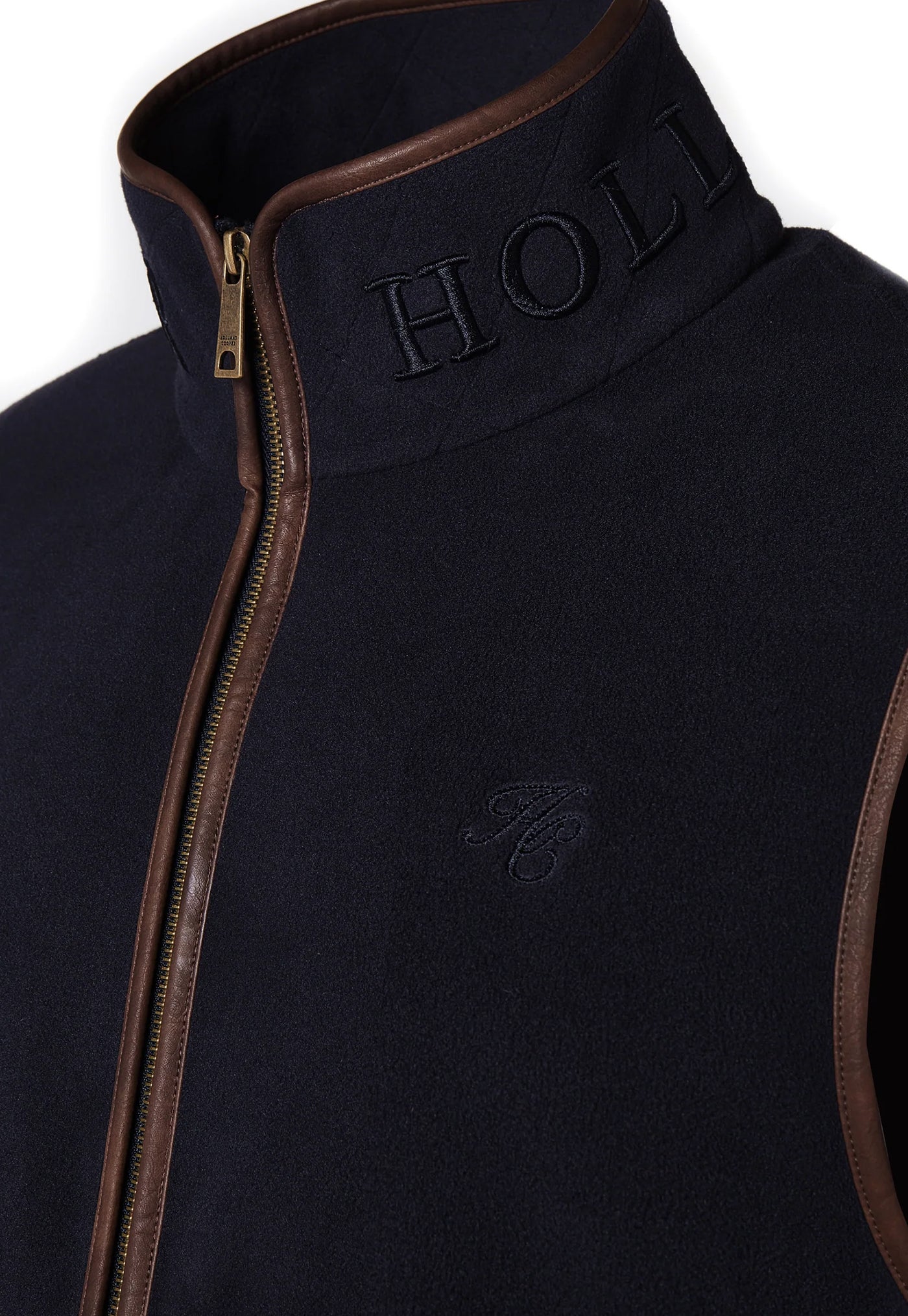 Country Fleece Gilet - Ink Navy