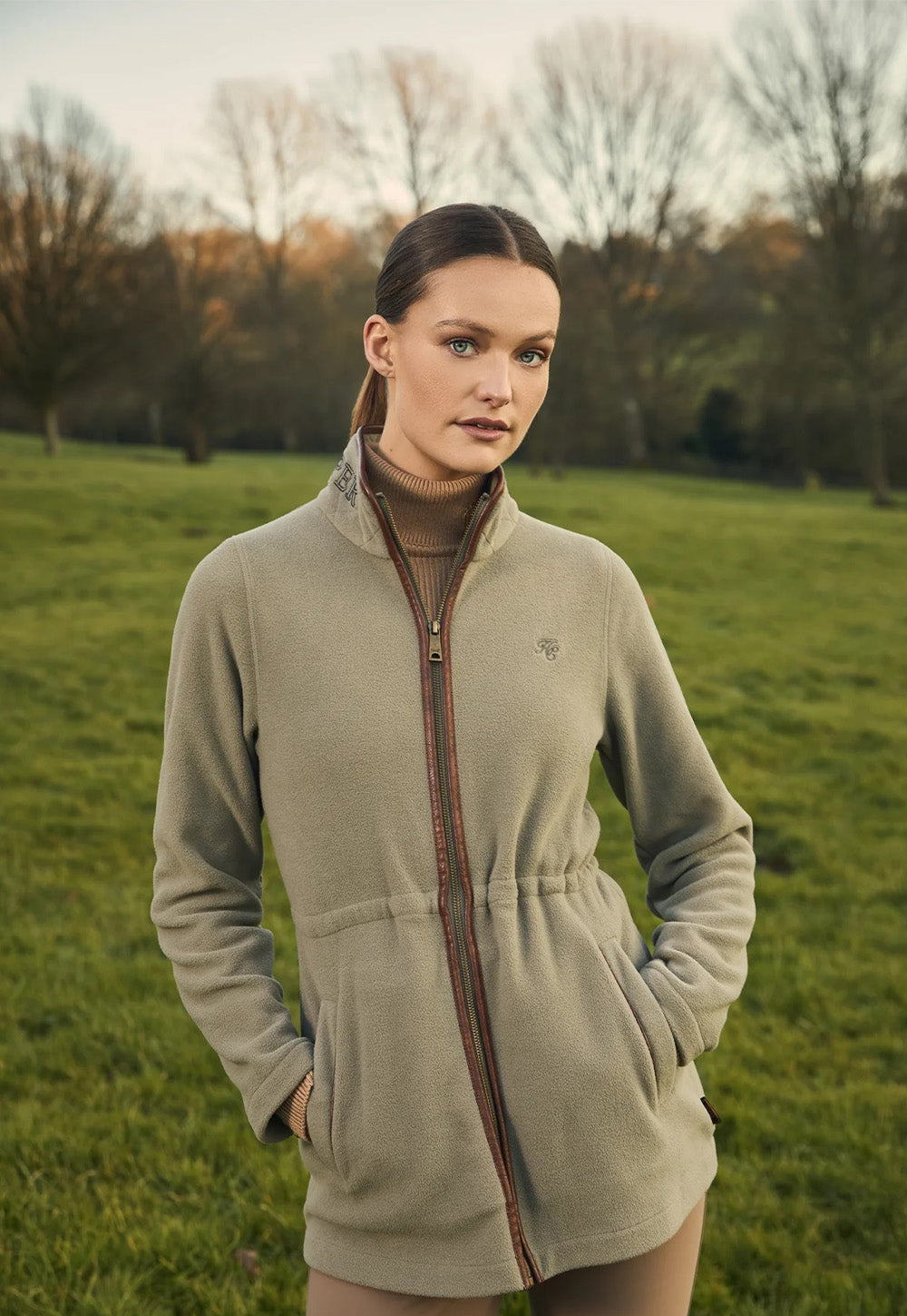 Country Longline Fleece - Sage