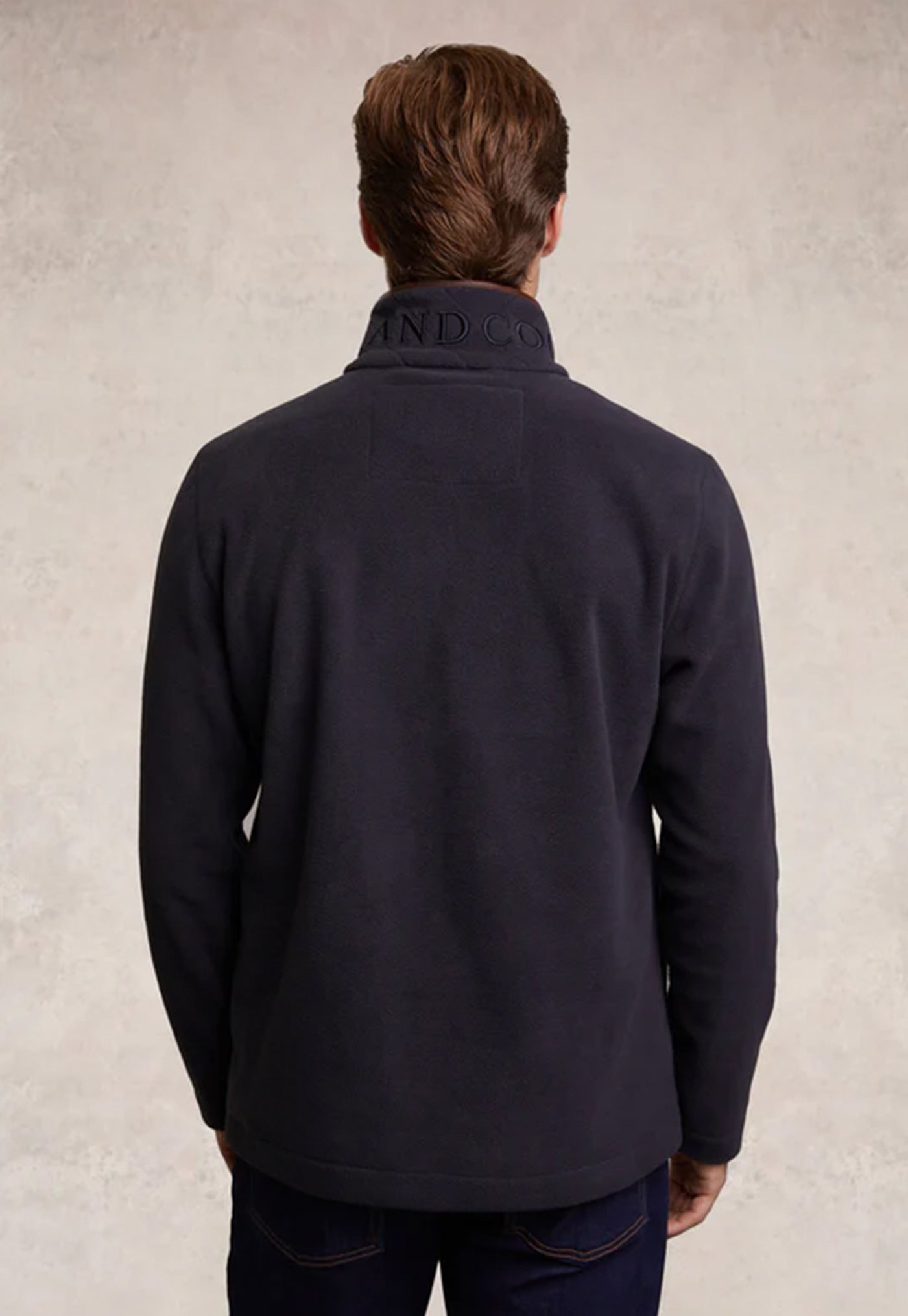 Men's Country Fleece Quarter Zip - Ink Navy