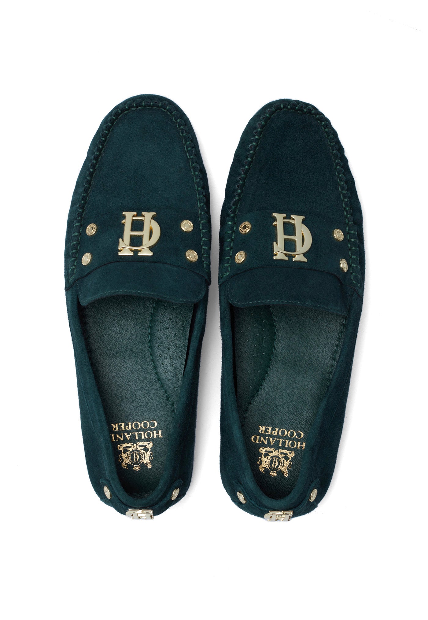 The Driving Loafer - Emerald sold by Angel Divine