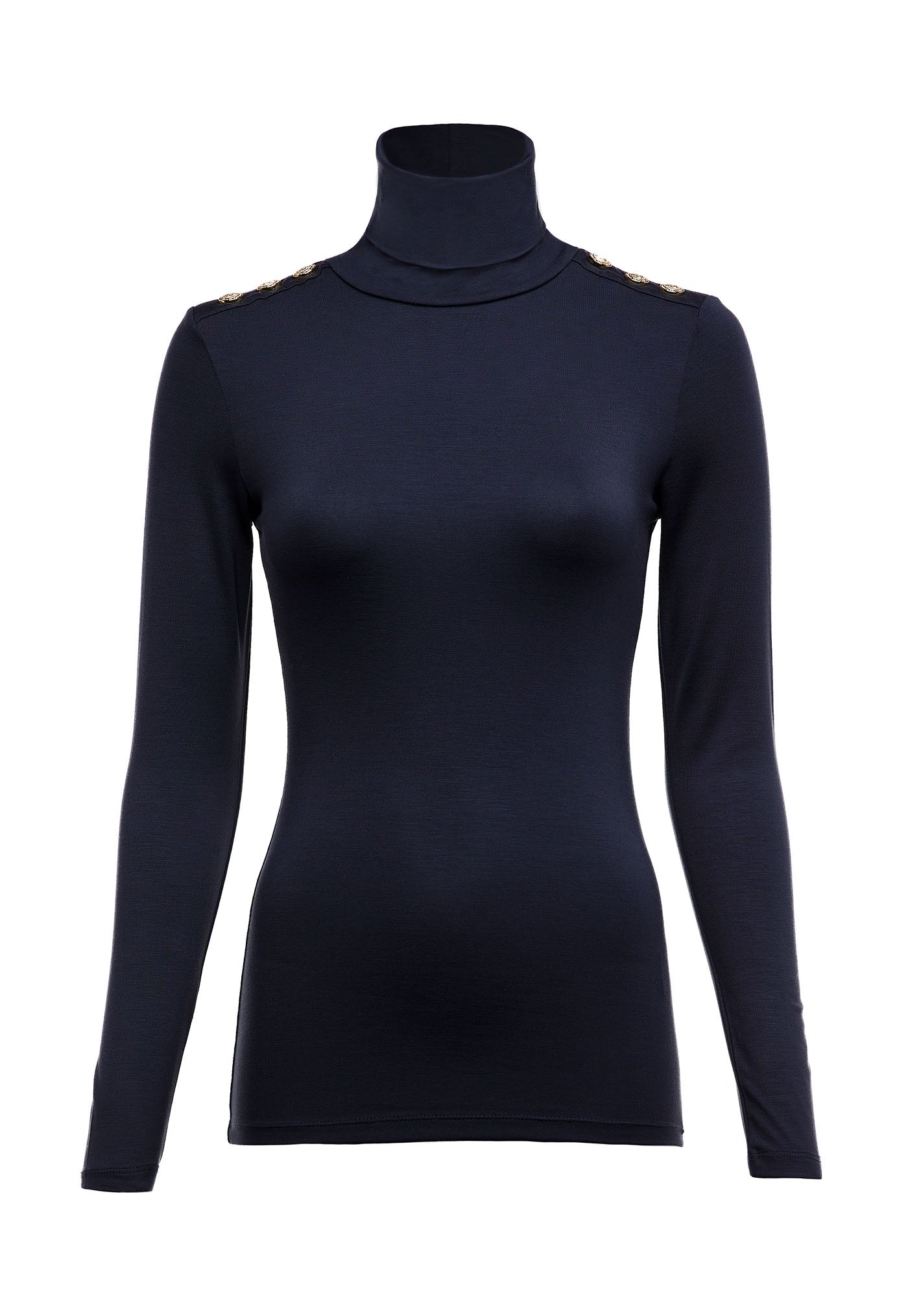 Essential Roll Neck - Ink Navy