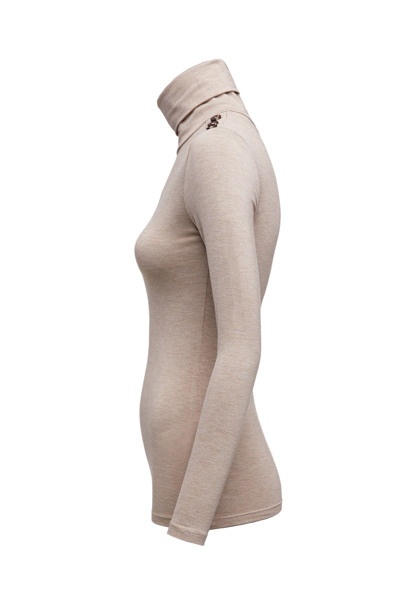 Essential Roll Neck - Oatmeal