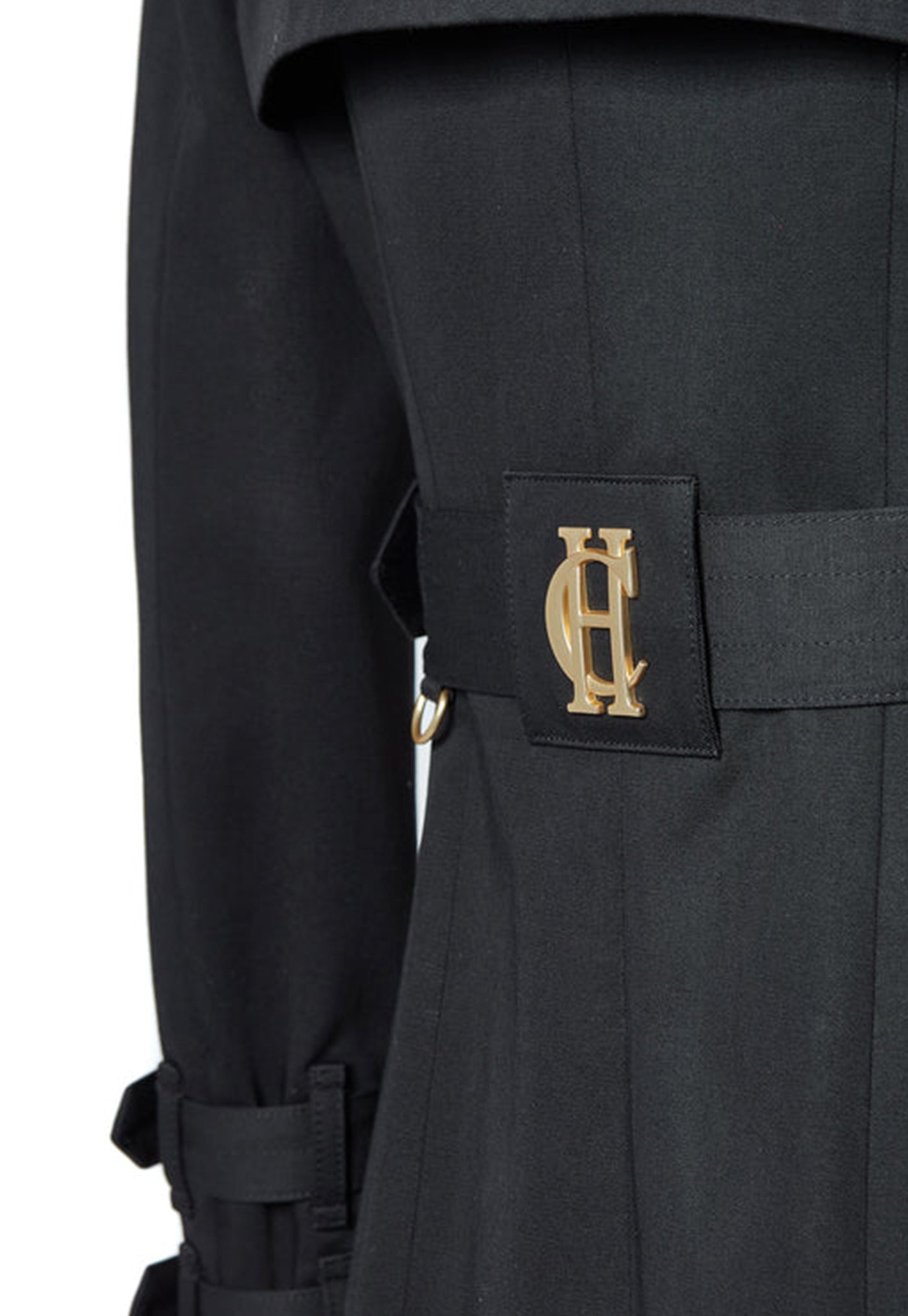 Gatcombe Full Length Trench Coat - Black