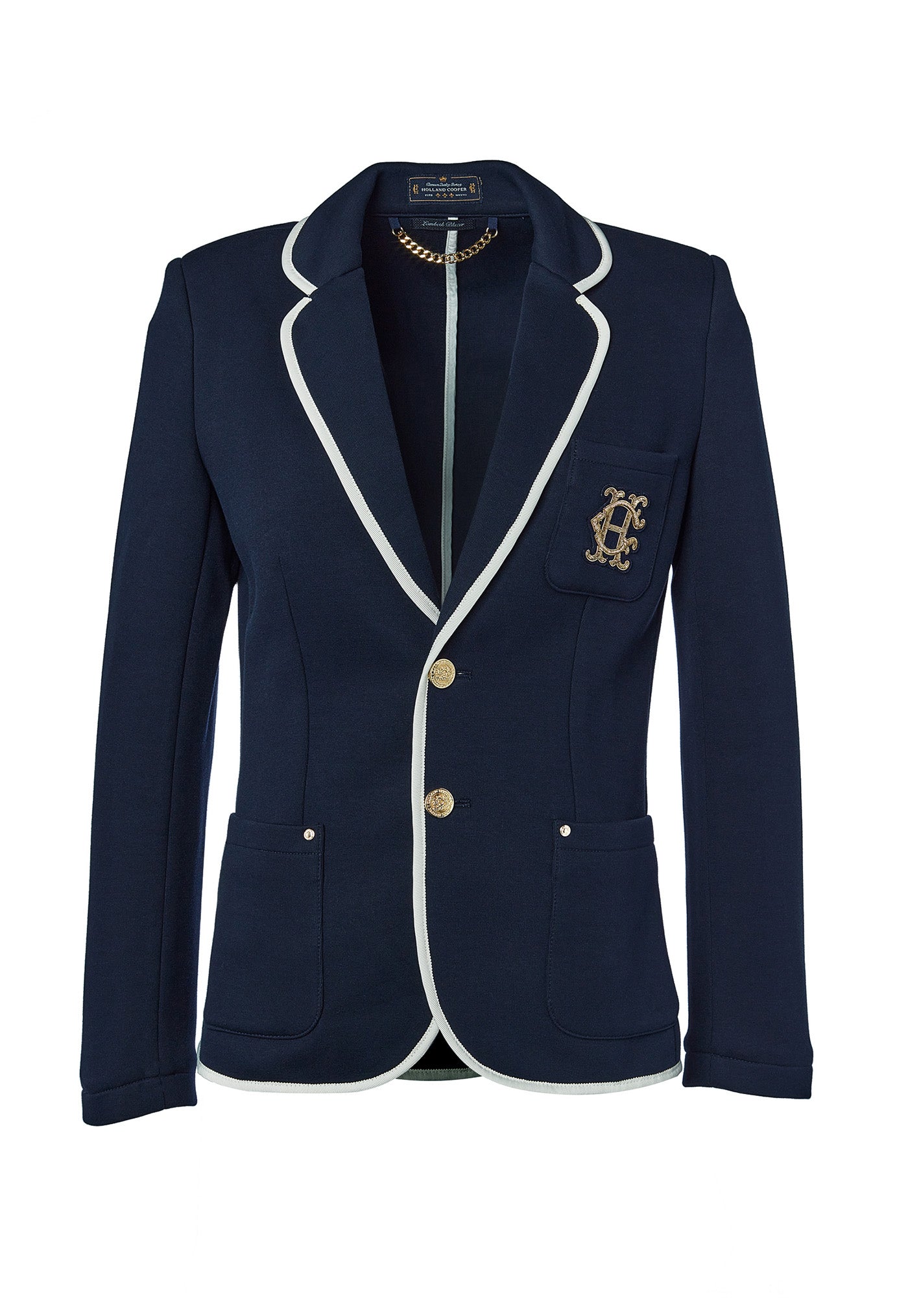Henley Blazer - Ink Navy
