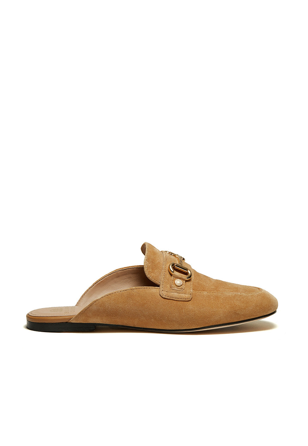 Kingston Horse Bit Loafer - Tan Suede