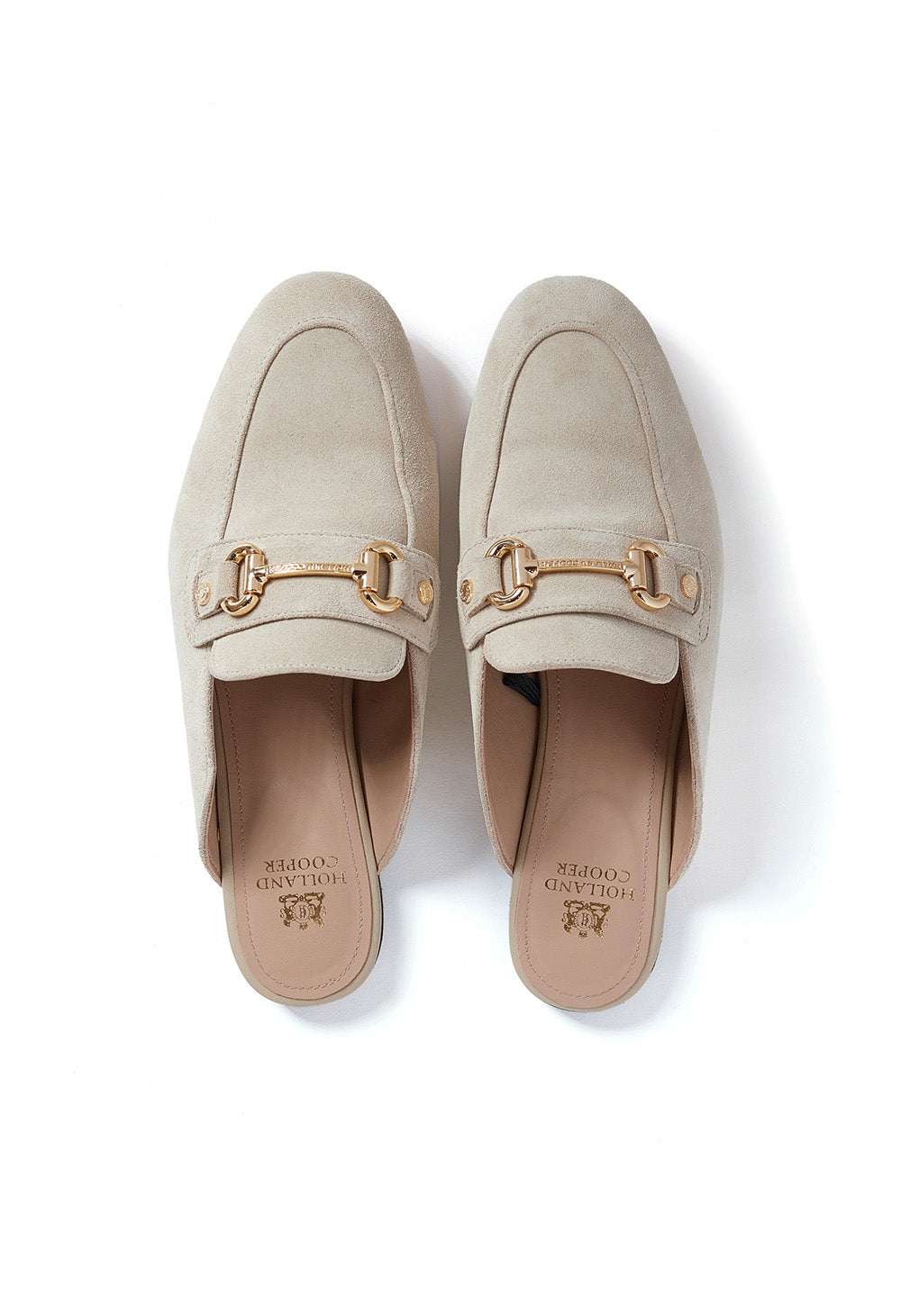 Kingston Horse Bit Loafer - Taupe Suede