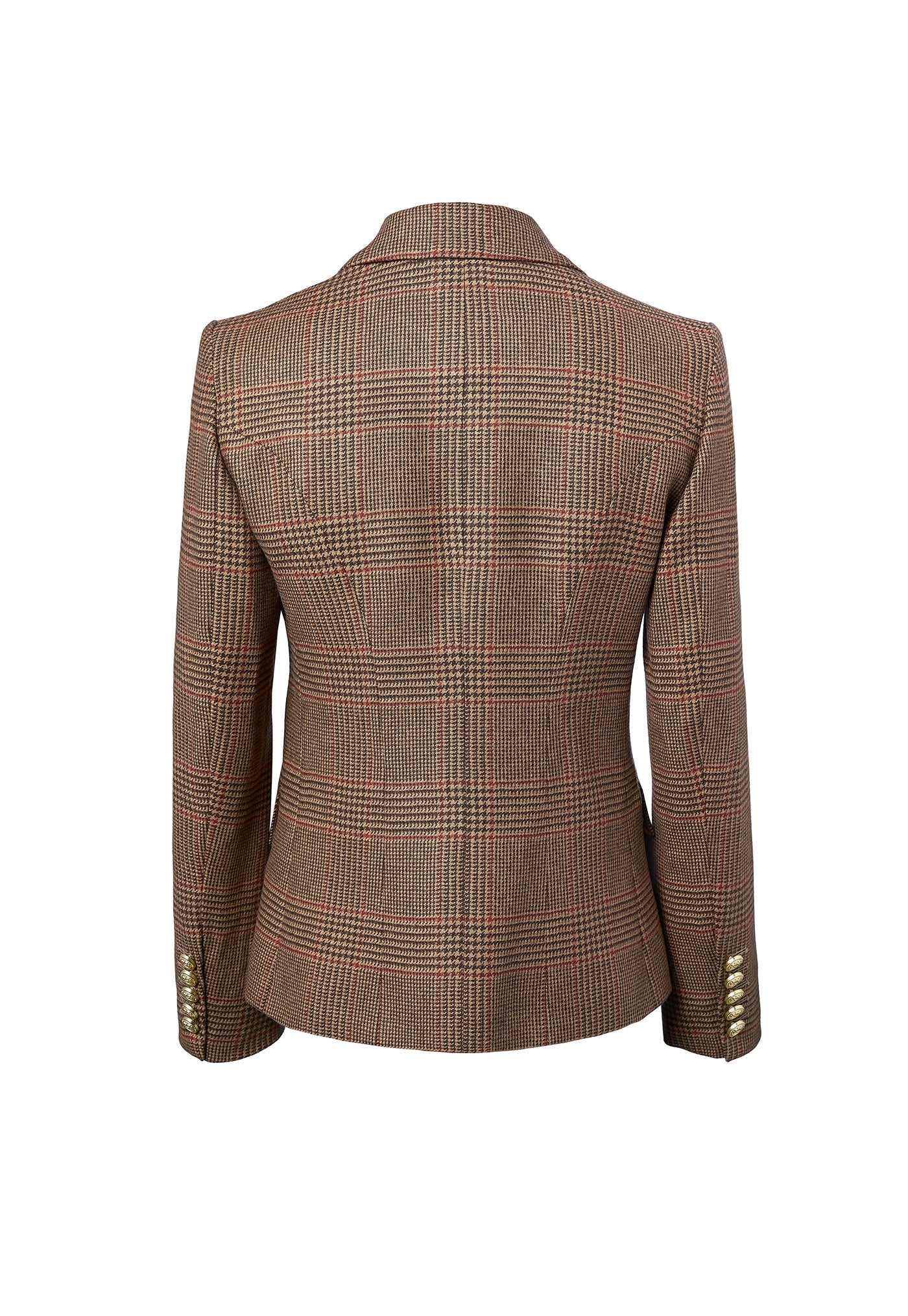 Knightsbridge Blazer - Clarence Check Merlot