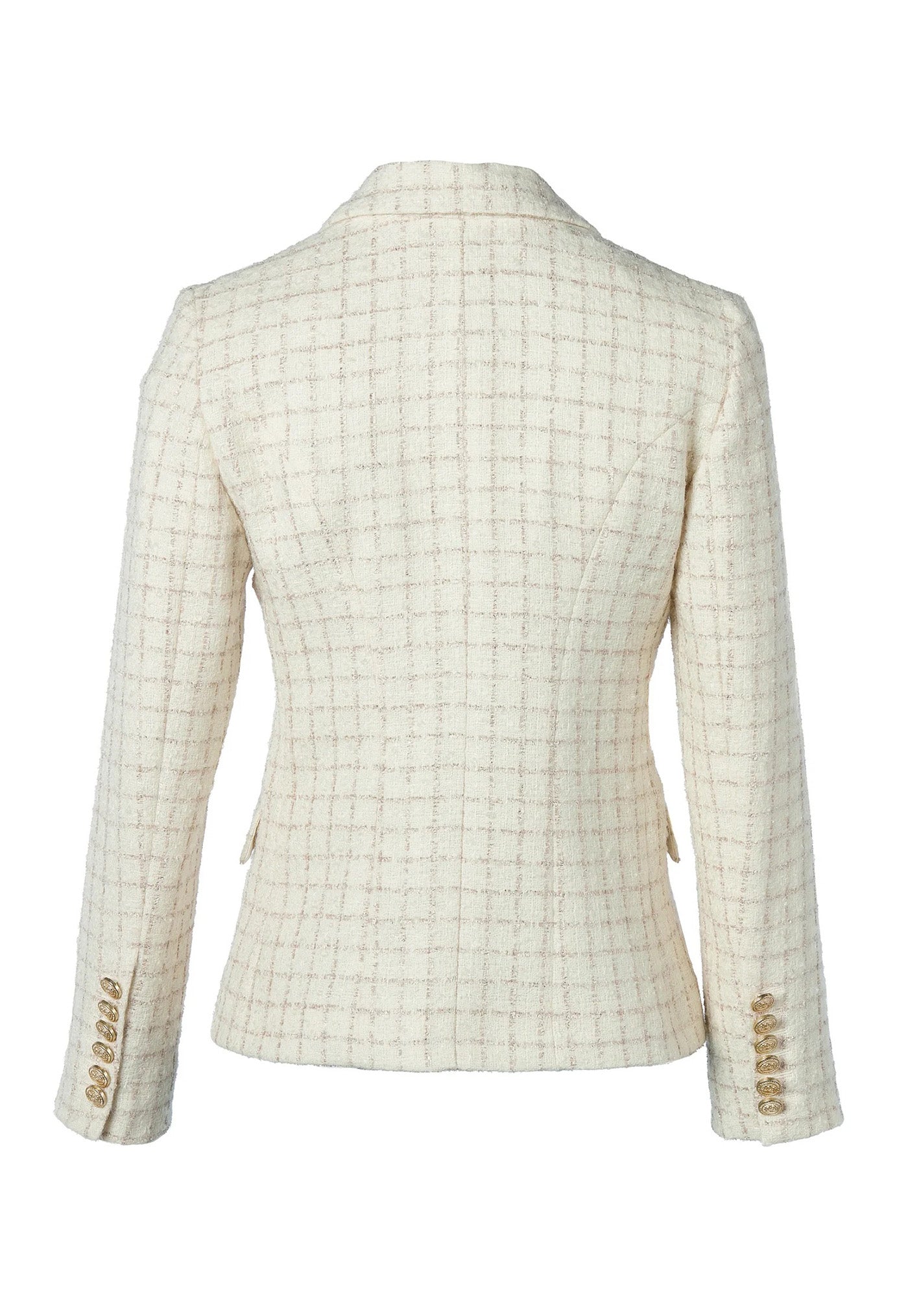 Knightsbridge Blazer - Ivory Sparkle Tweed sold by Angel Divine