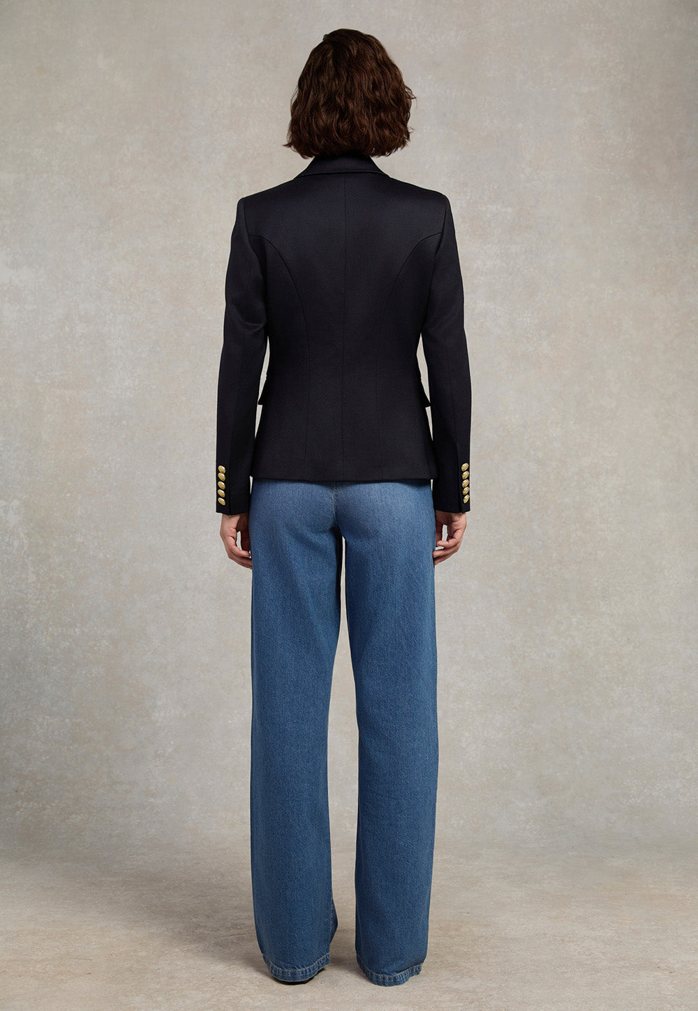 Knightsbridge Blazer - Navy Barathea