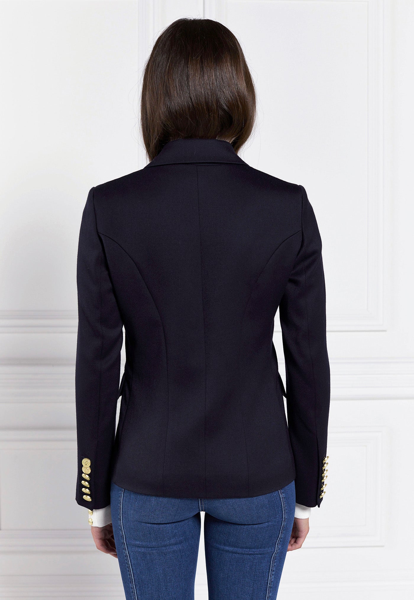 Knightsbridge Blazer - Navy Barathea sold by Angel Divine