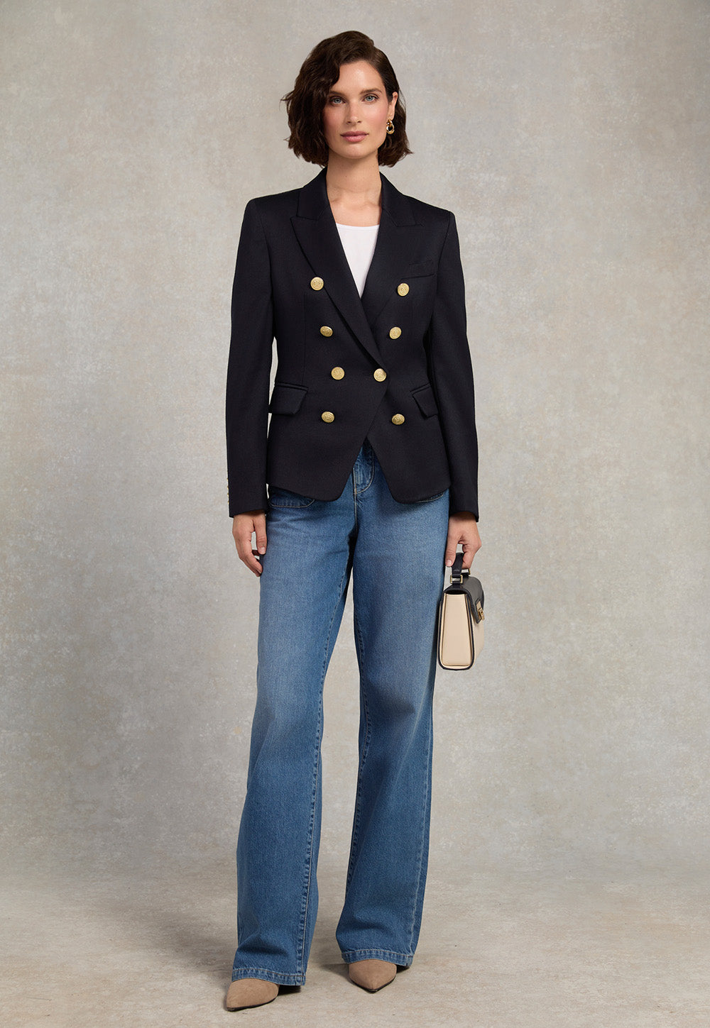 Knightsbridge Blazer - Navy Barathea