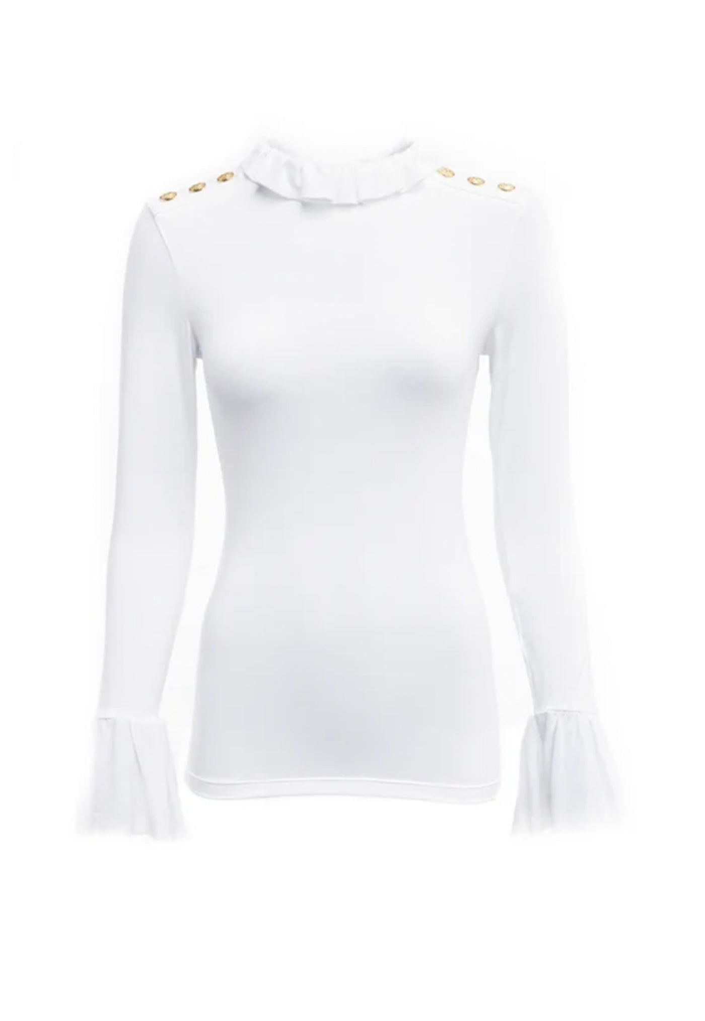 Lilibet Jersey Tee - White