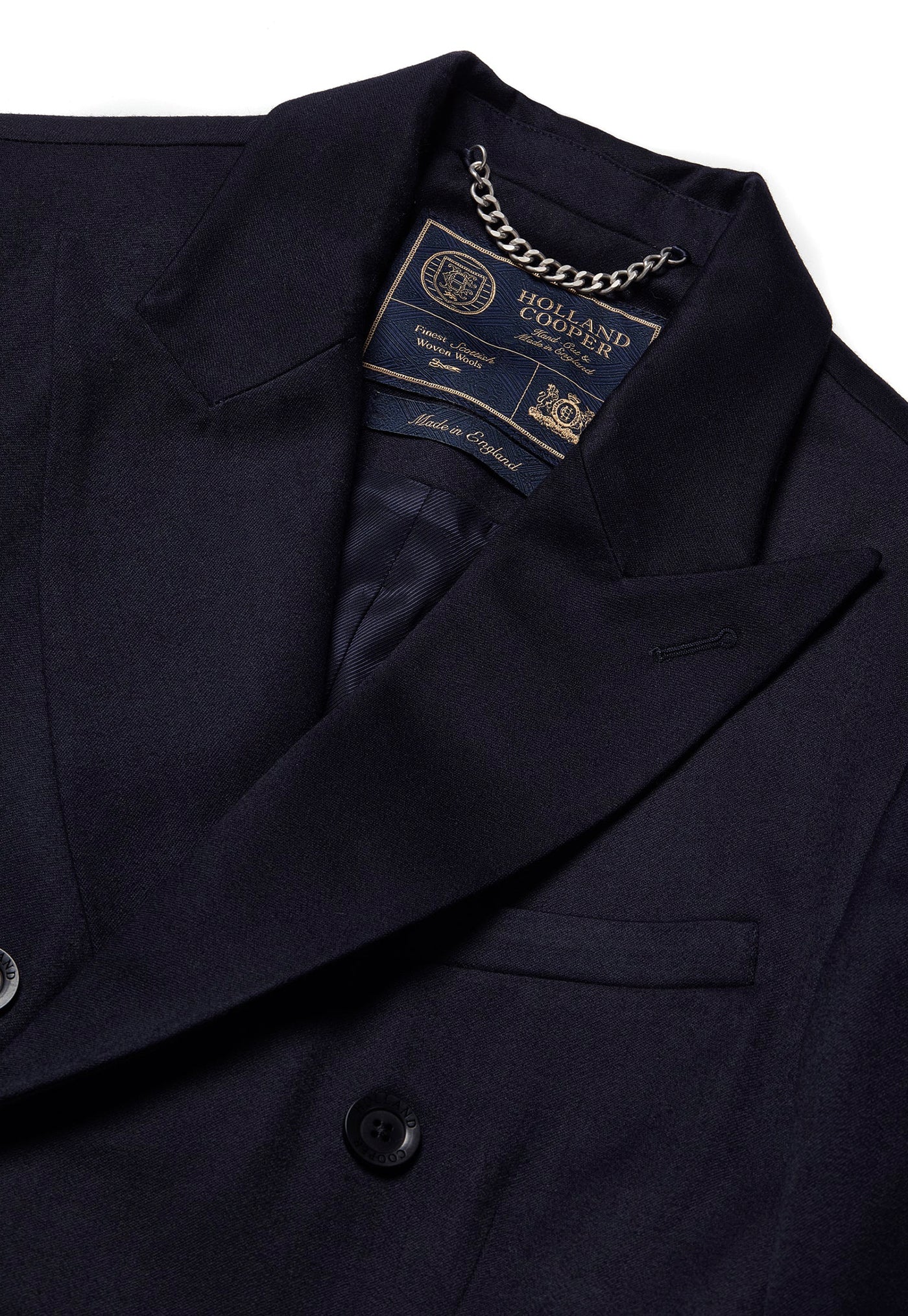 The Double Breasted Blazer - Navy Barathea