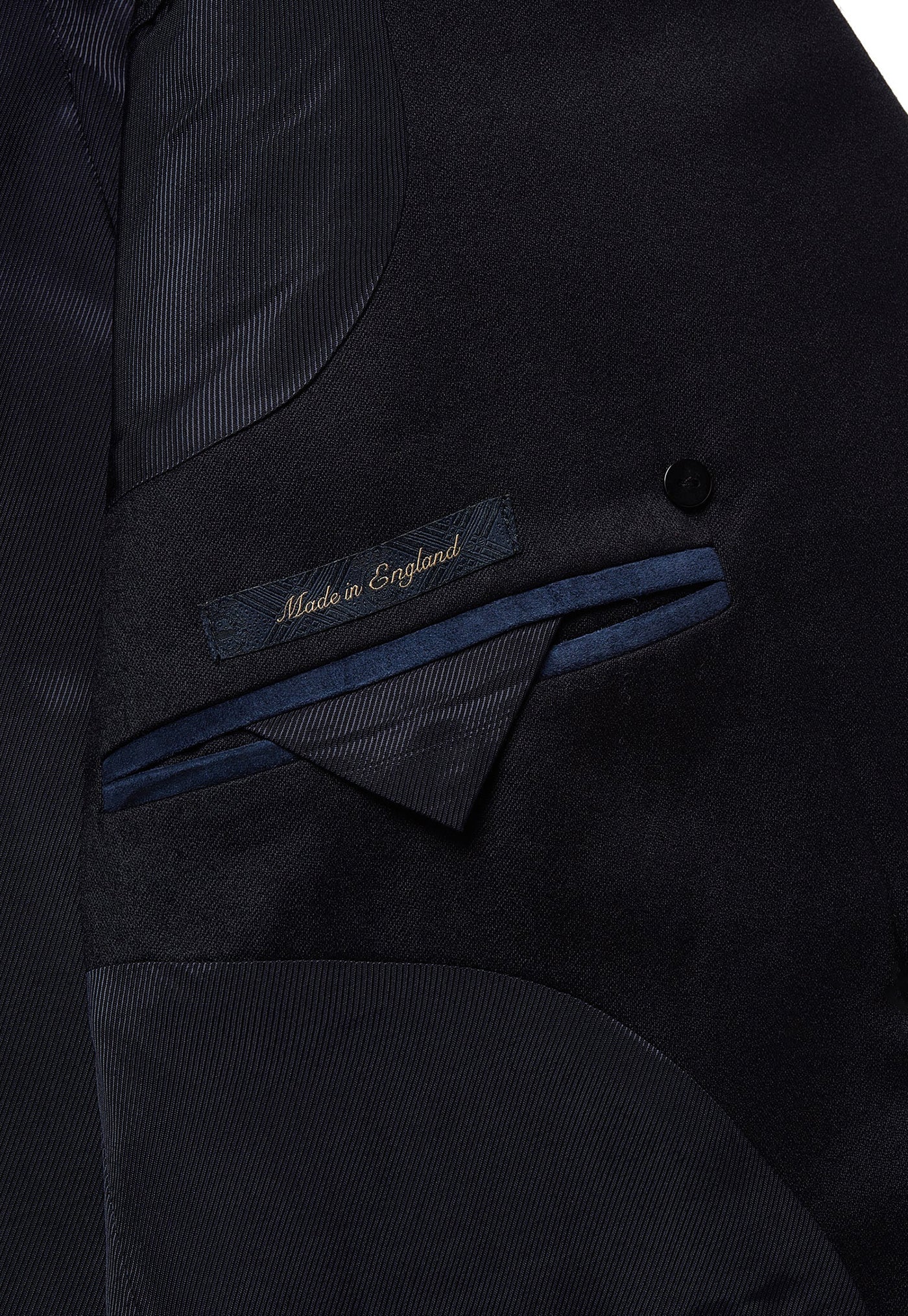 The Double Breasted Blazer - Navy Barathea