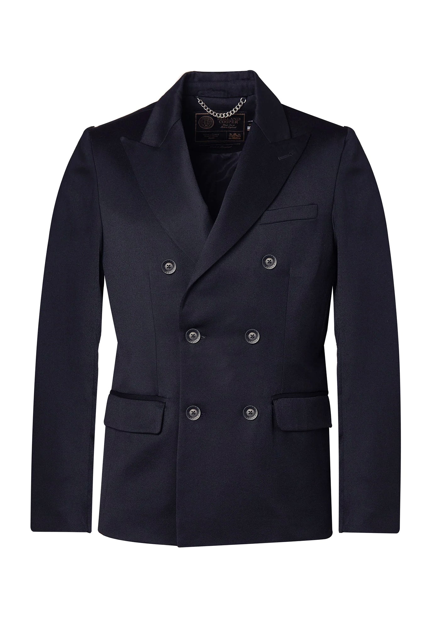 The Double Breasted Blazer - Navy Barathea