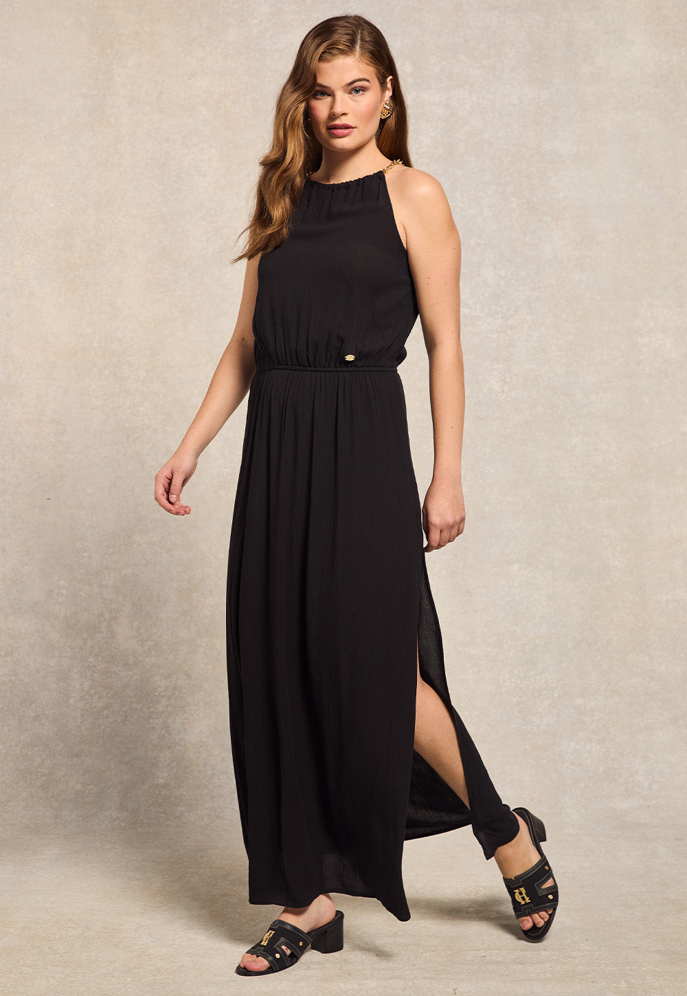 Paloma Maxi Dress - Black