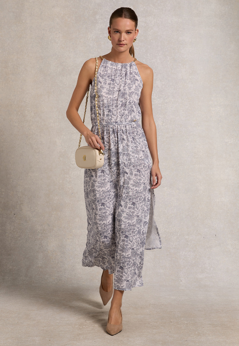 Paloma Maxi Dress - White Willow