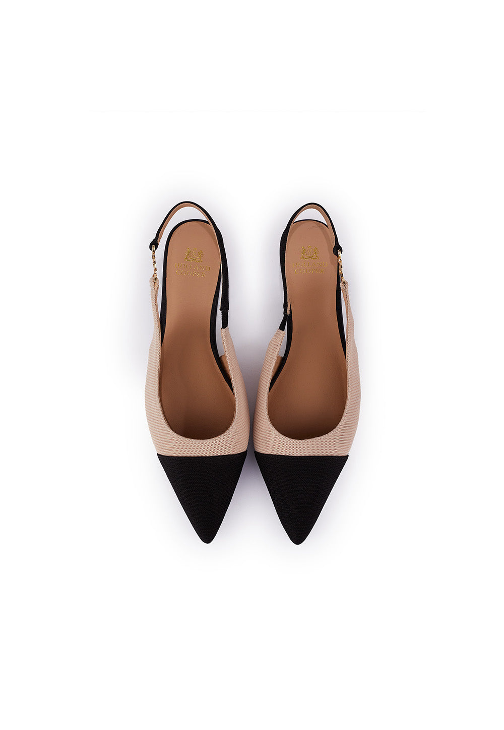 Regency Slingback - Nude Black