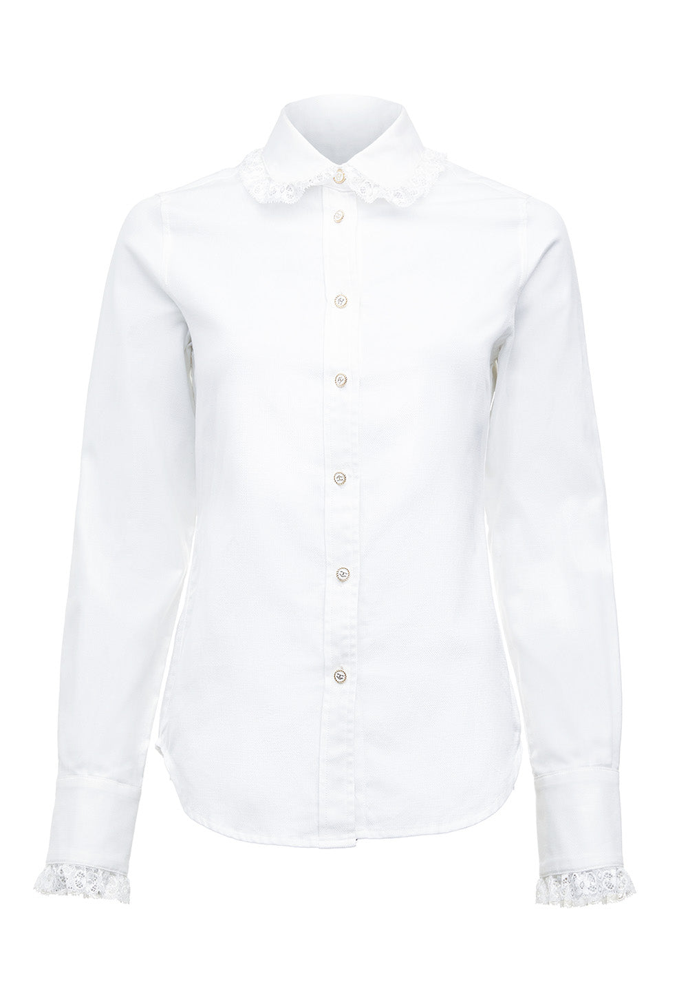 Rose Shirt - White