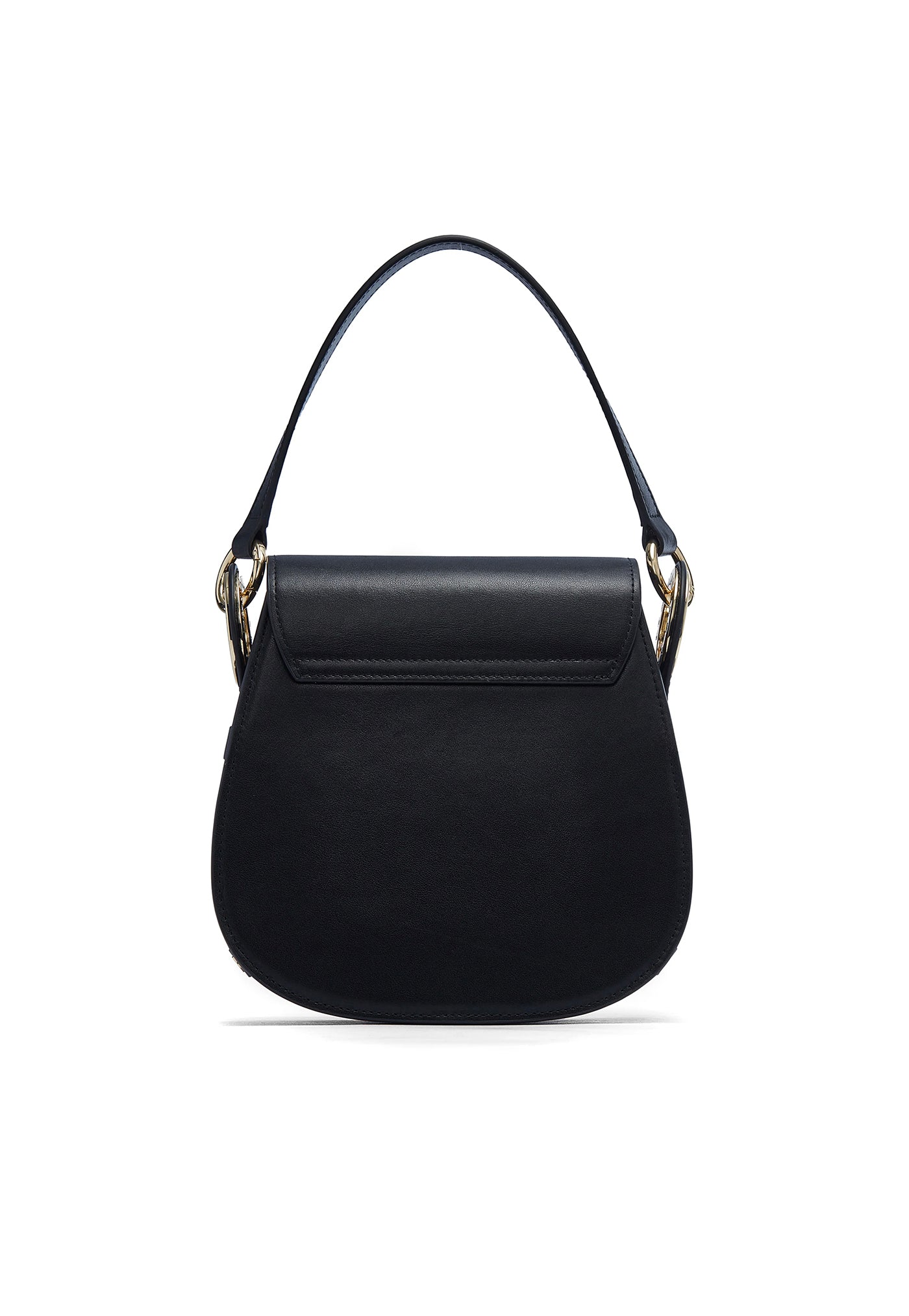 Chelsea Saddle Bag - Soft Black
