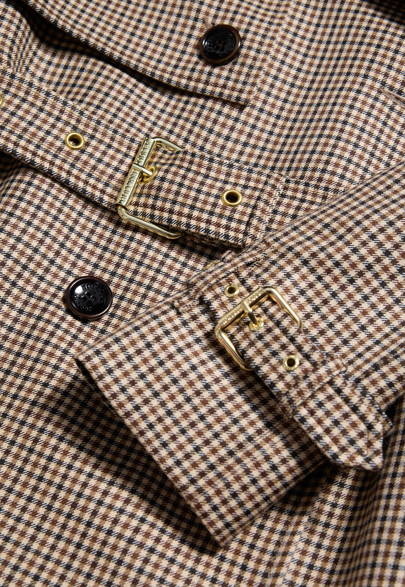 Soho Trench Coat Full Length - Westminster Tweed