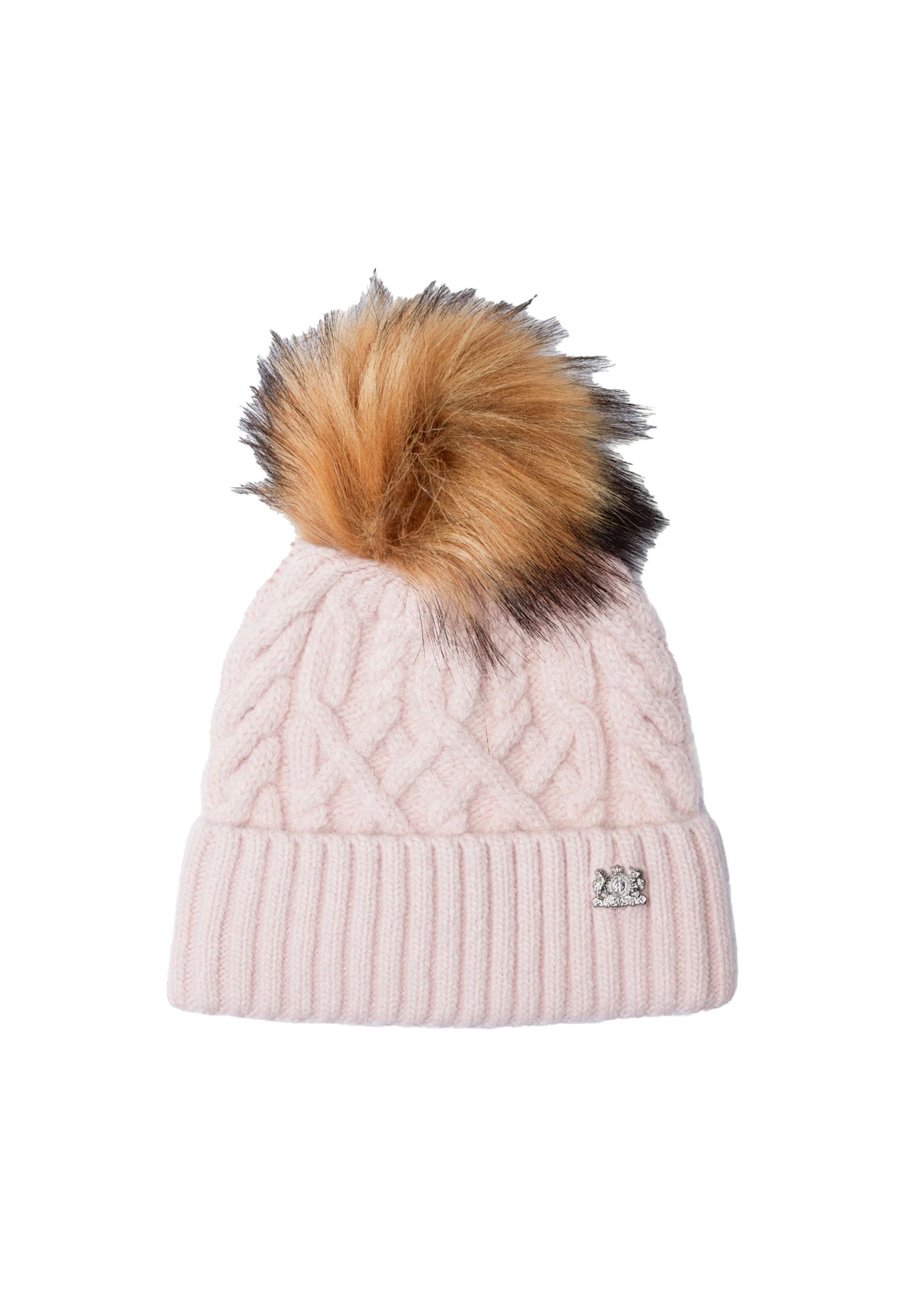 Windsor Bobble Hat - Soft Pink sold by Angel Divine