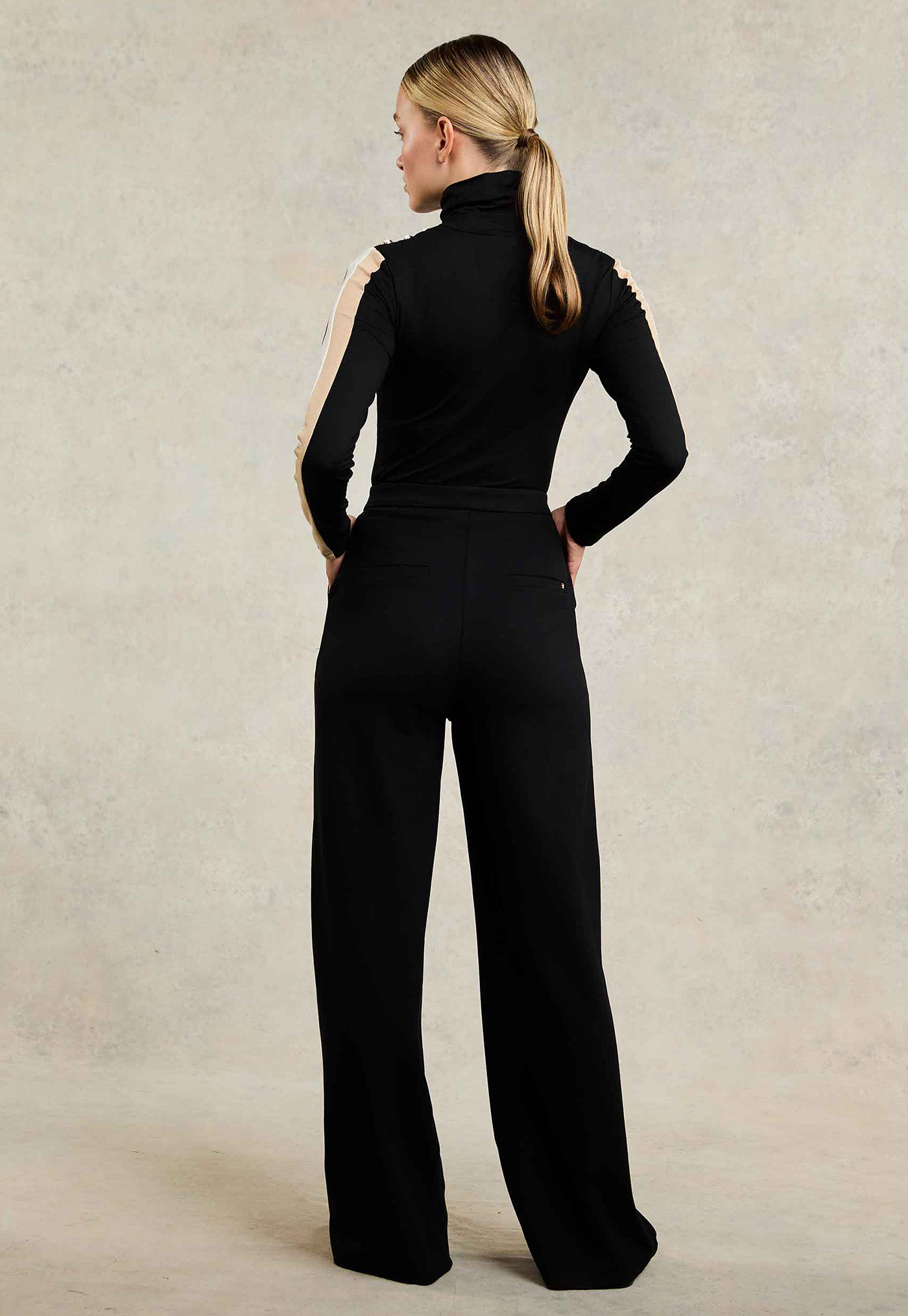 Wide Leg Pant - Black