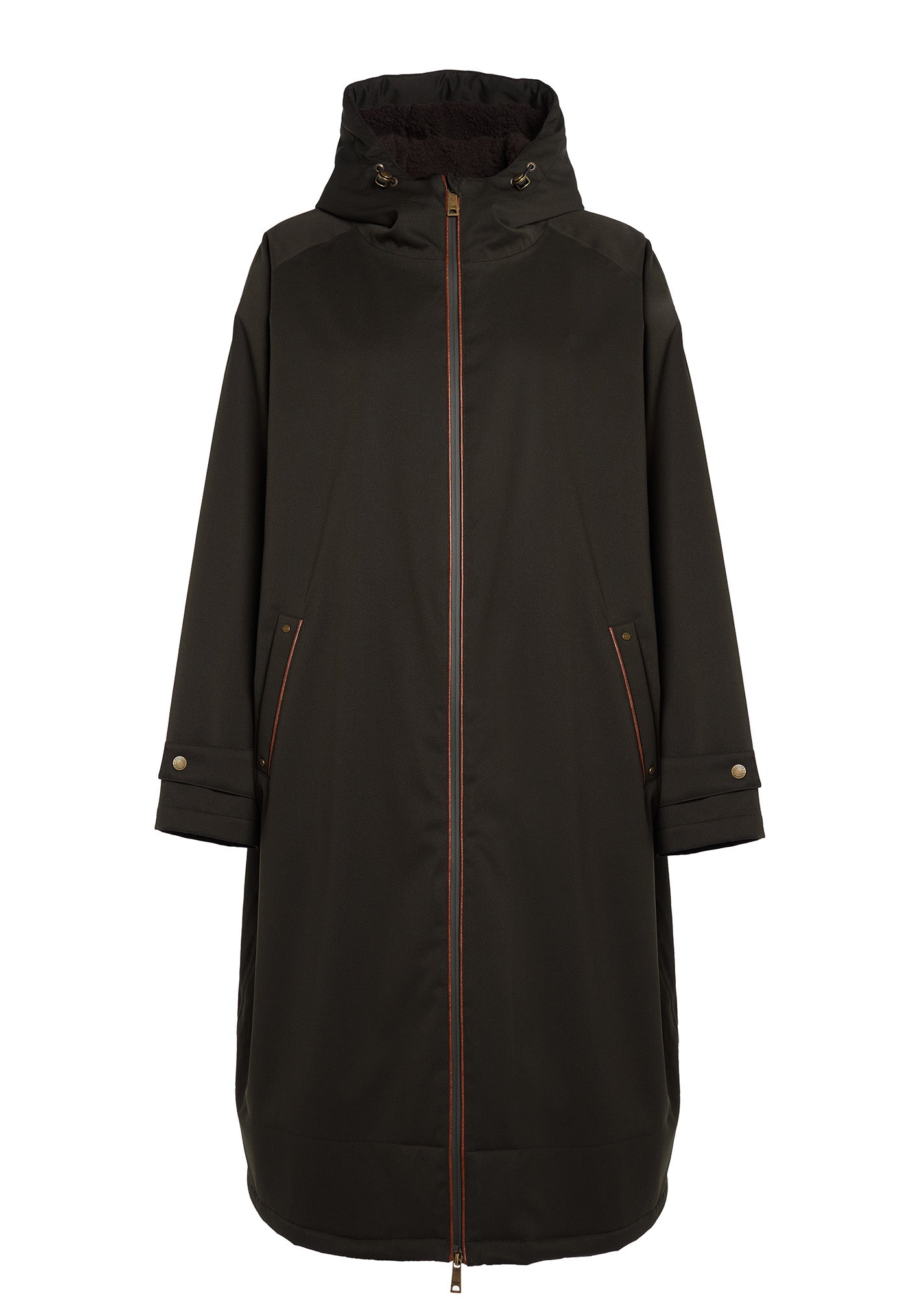 One Size Waterproof Coat - Khaki