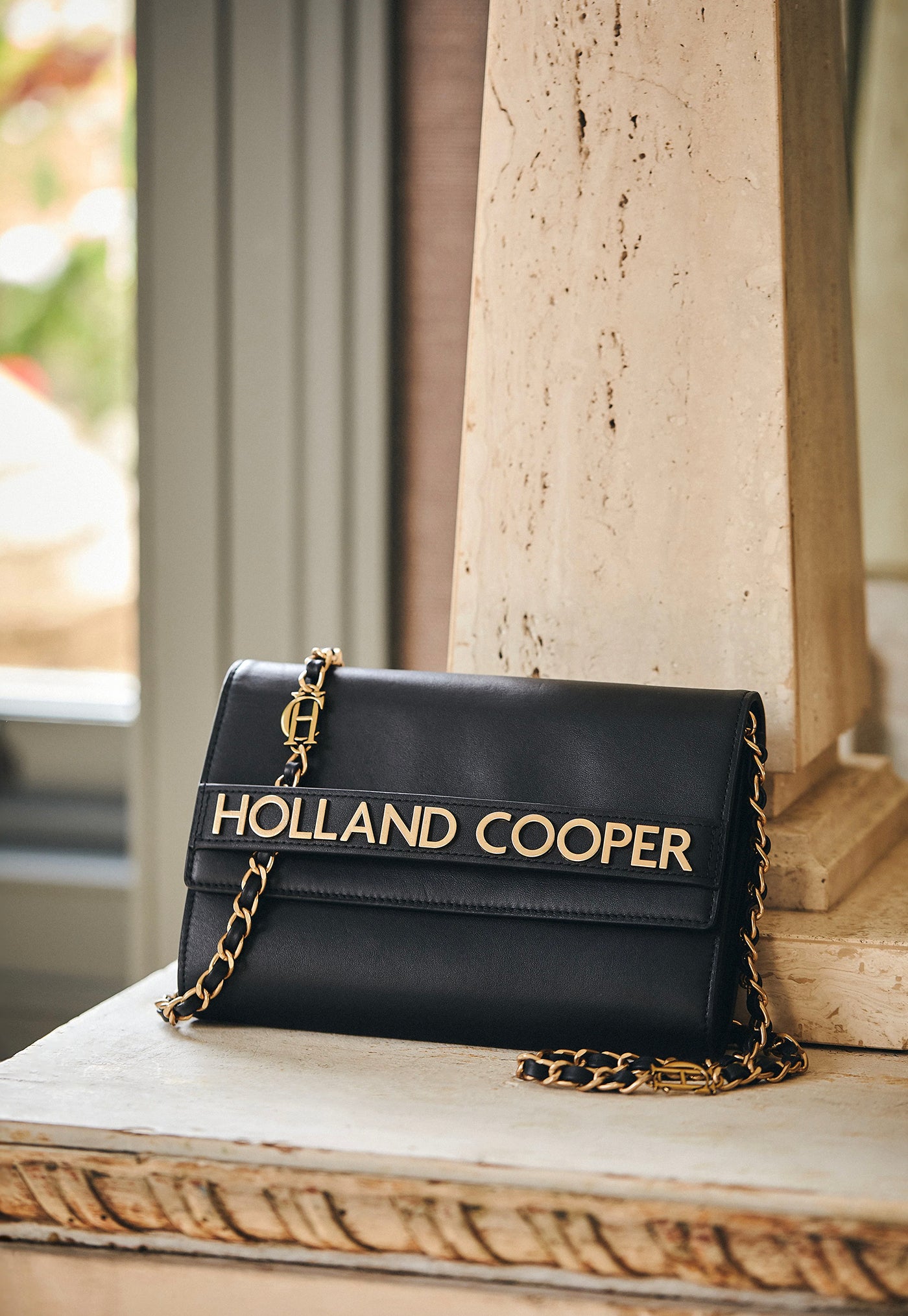 Abbot Clutch Bag - Black
