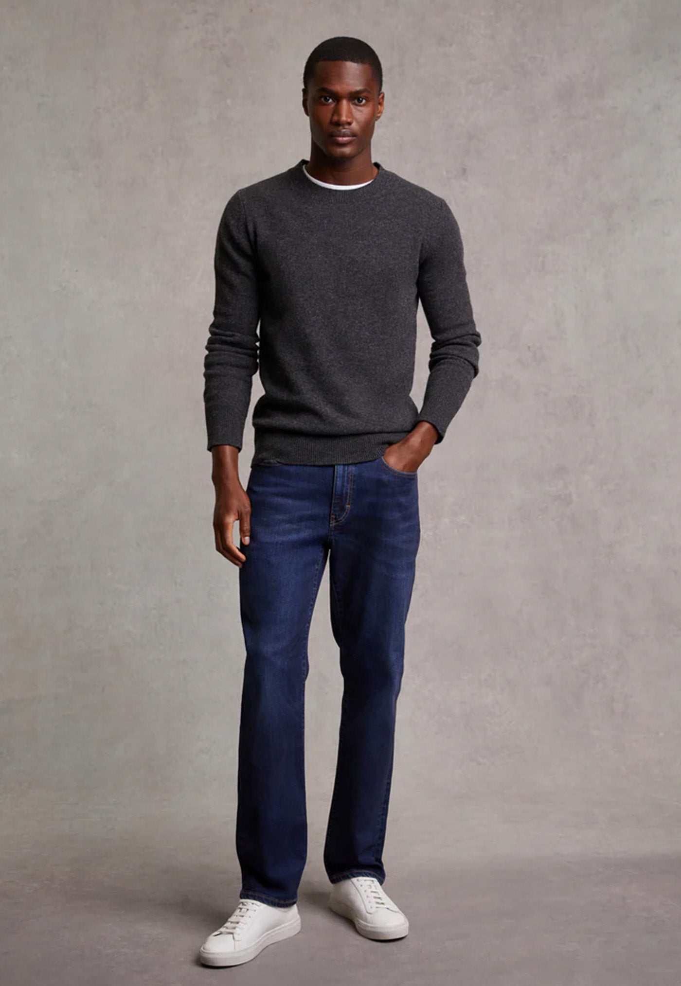 Men's Classic Straight Jean - Washed Indigo