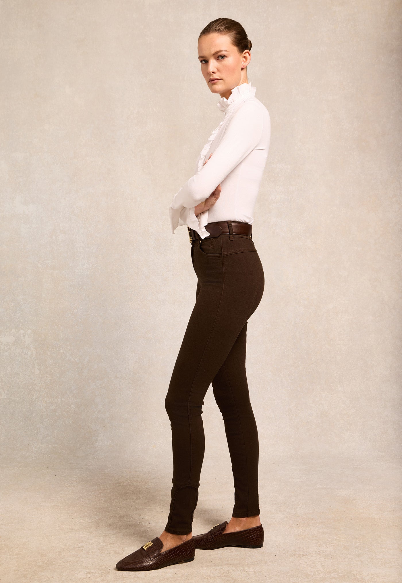 Jodhpur Jean - Chocolate