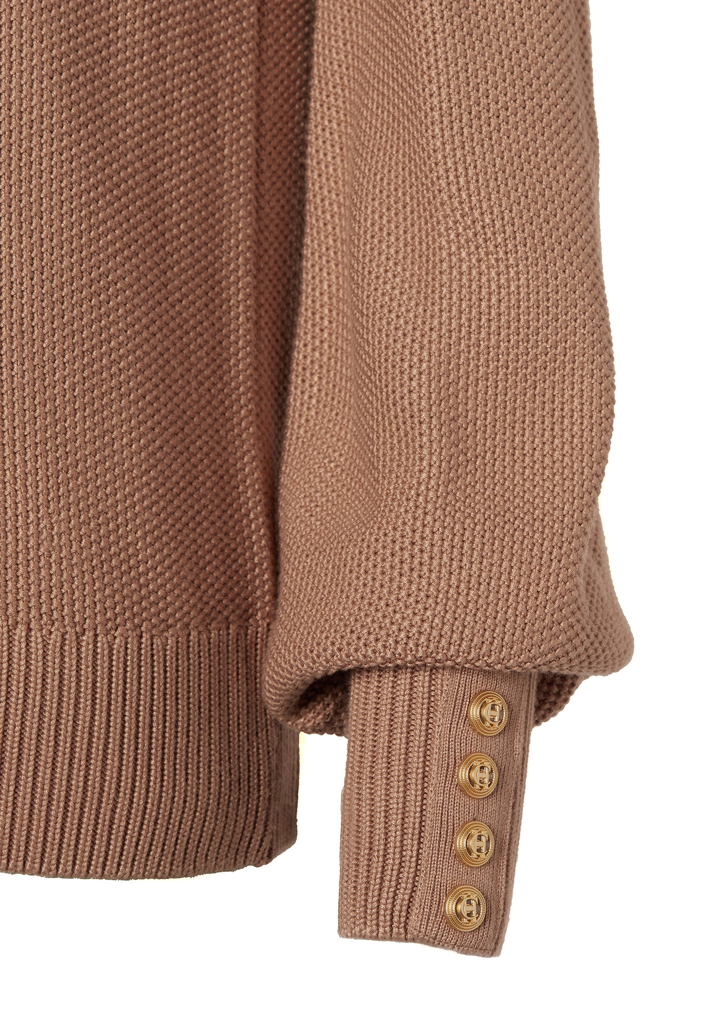 Daisy Roll Neck Knit - Camel